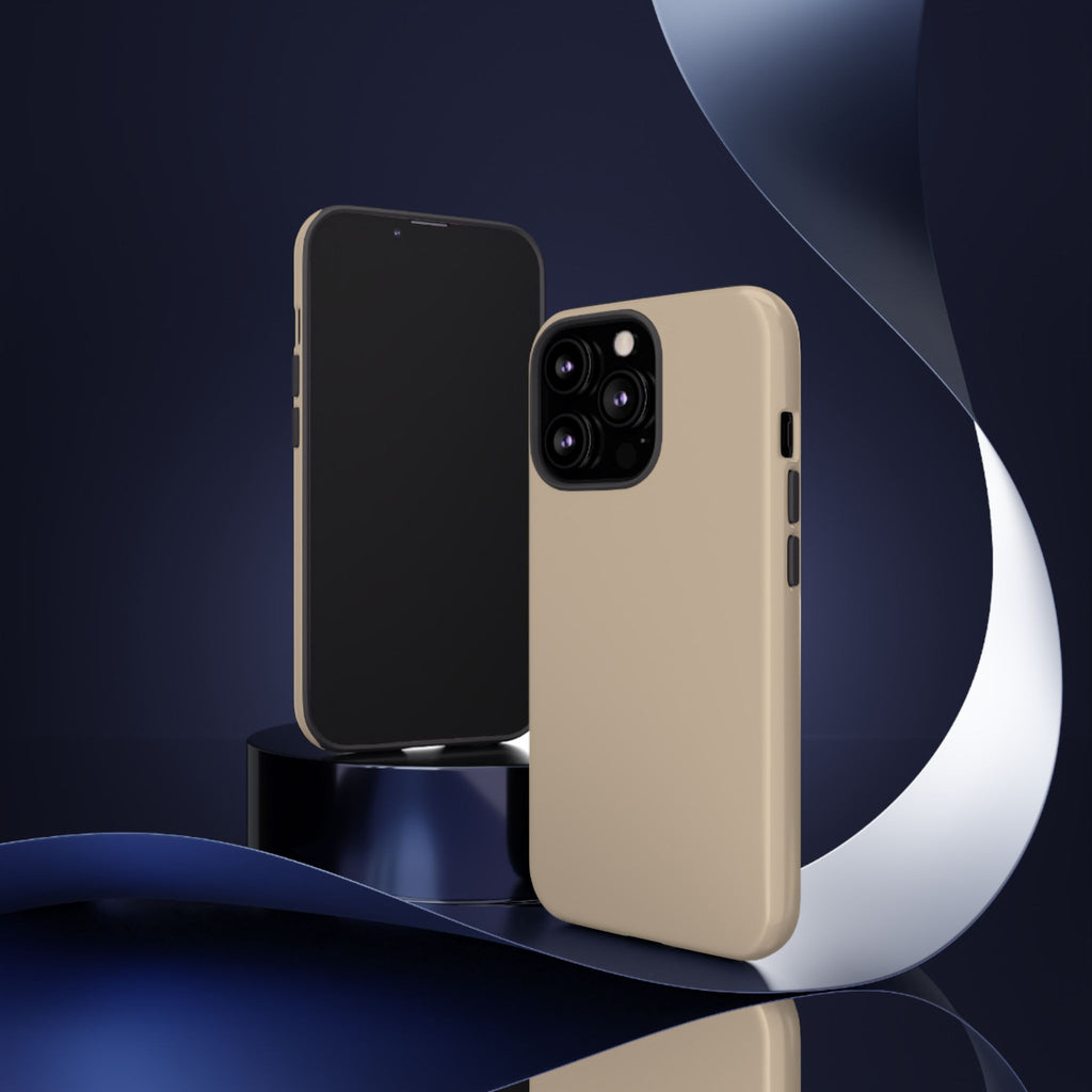 Beige Protective Phone Case