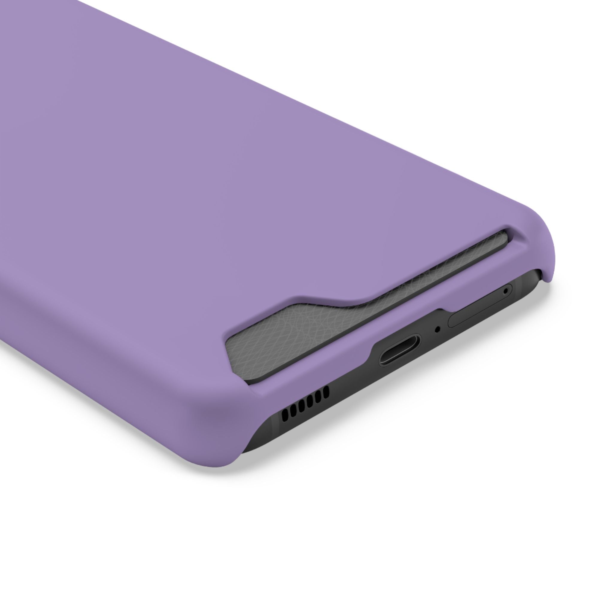 Lilac Card Holder Phone Case