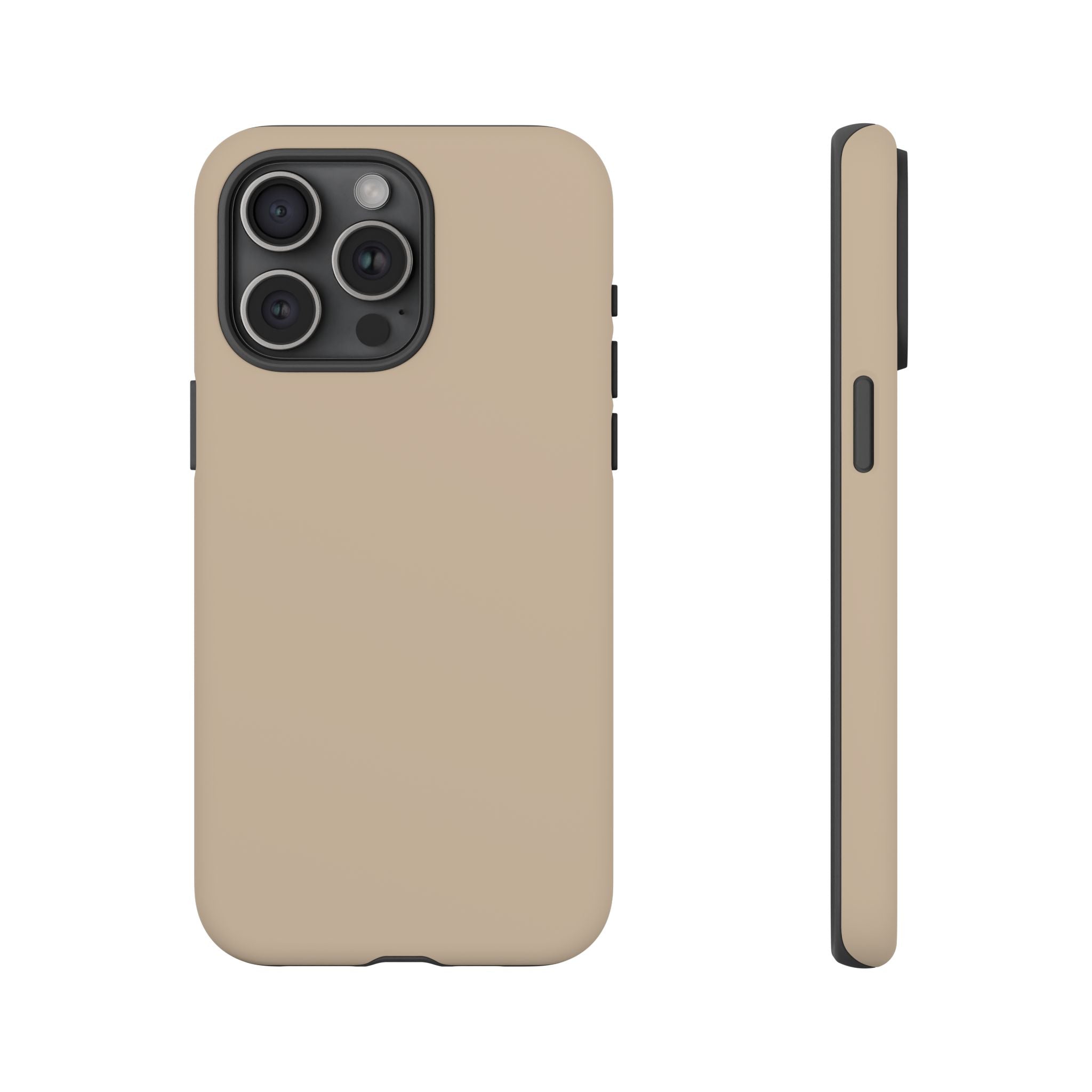 Beige Protective Phone Case
