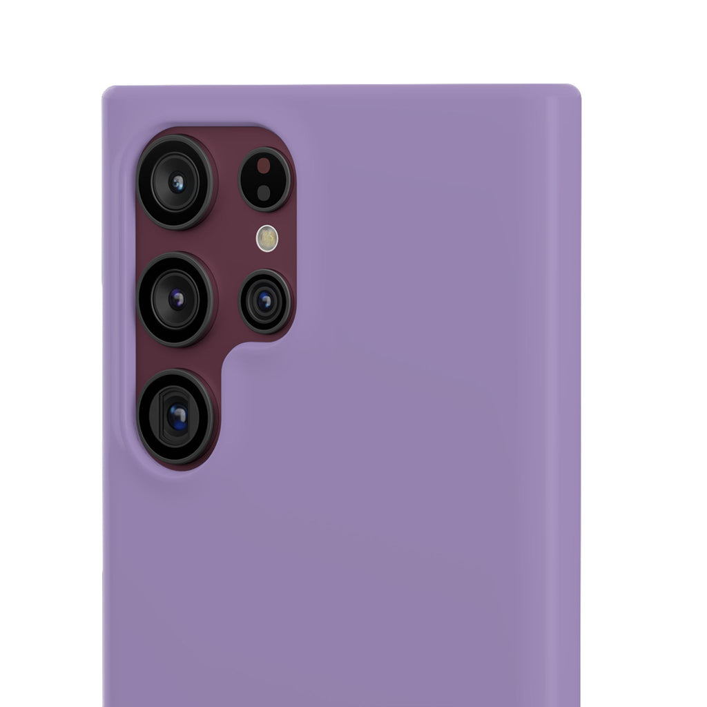 Lilac Snap Phone Case