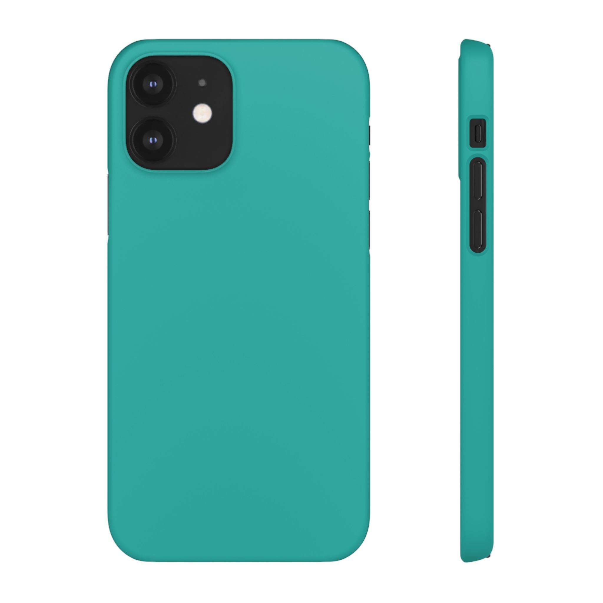 Teal Snap Phone Case