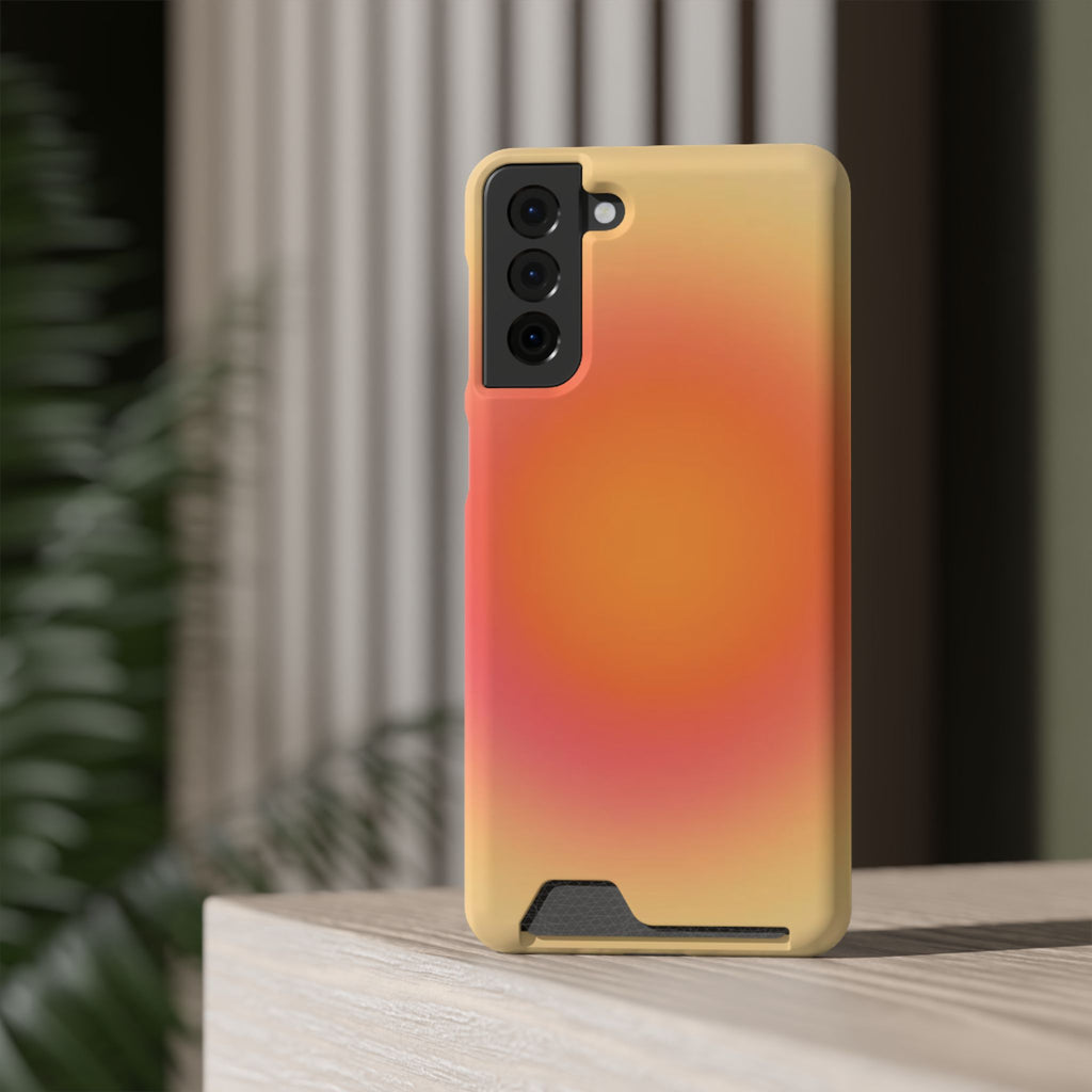 Sunset Gradient Phone Case with Card Slot