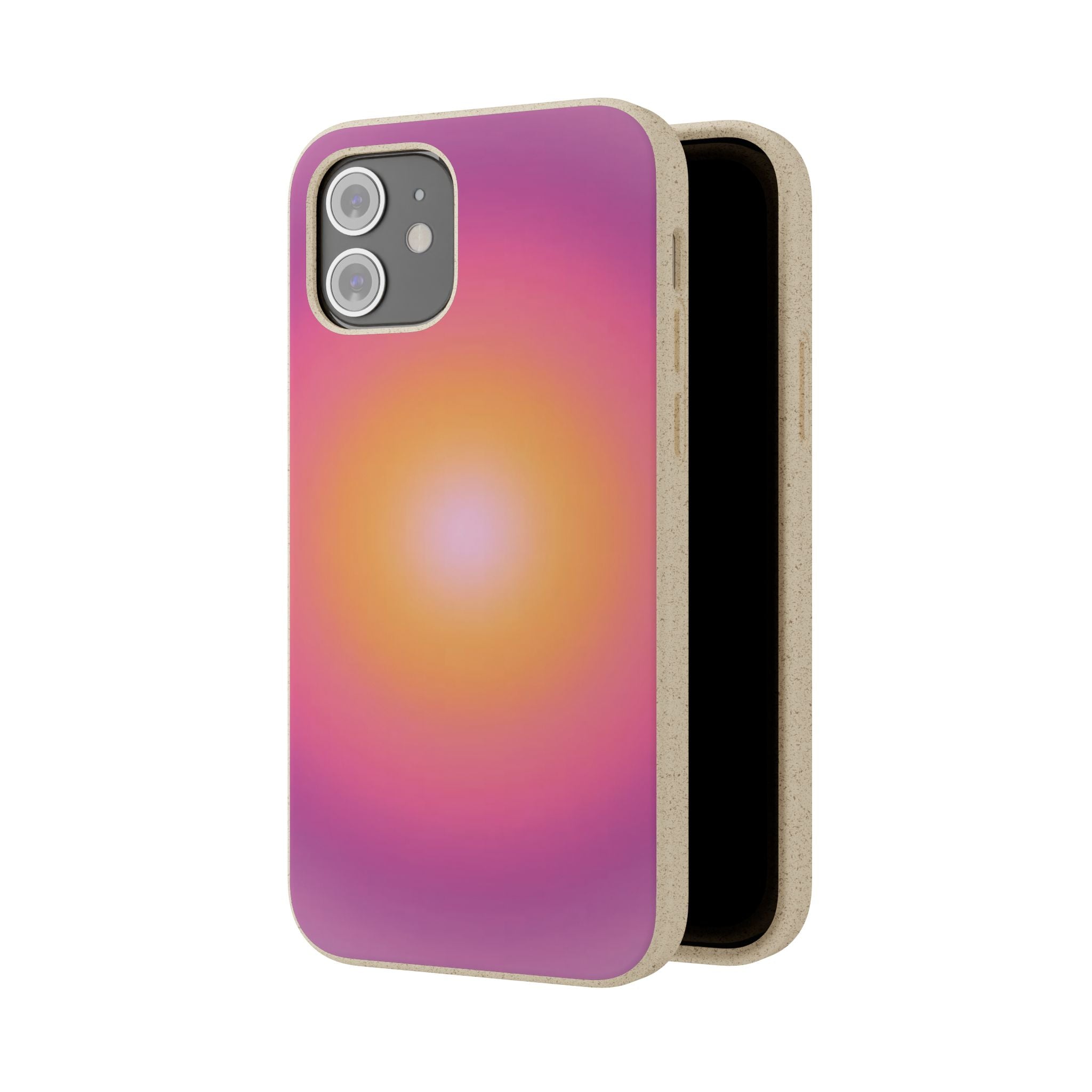 Sunset Glow Biodegradable Phone Case -  Eco-Friendly Cover