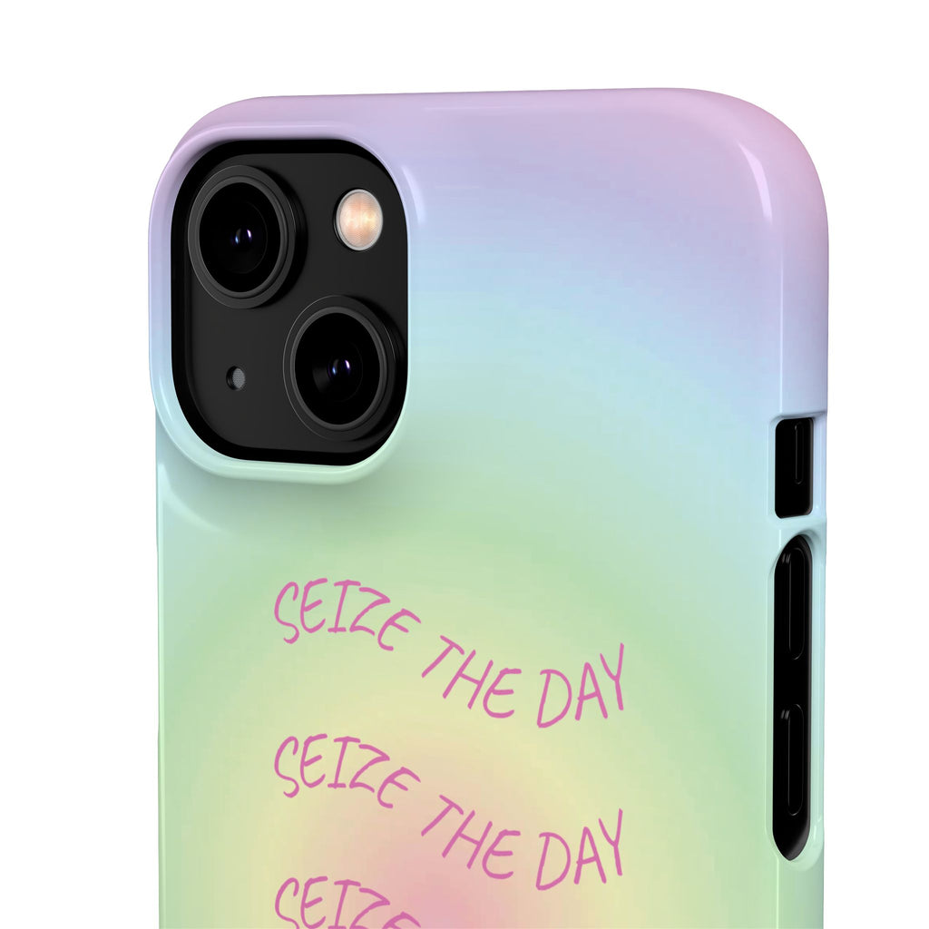 Carpe Diem Bermuda Halo Gradient Snap Phone Case