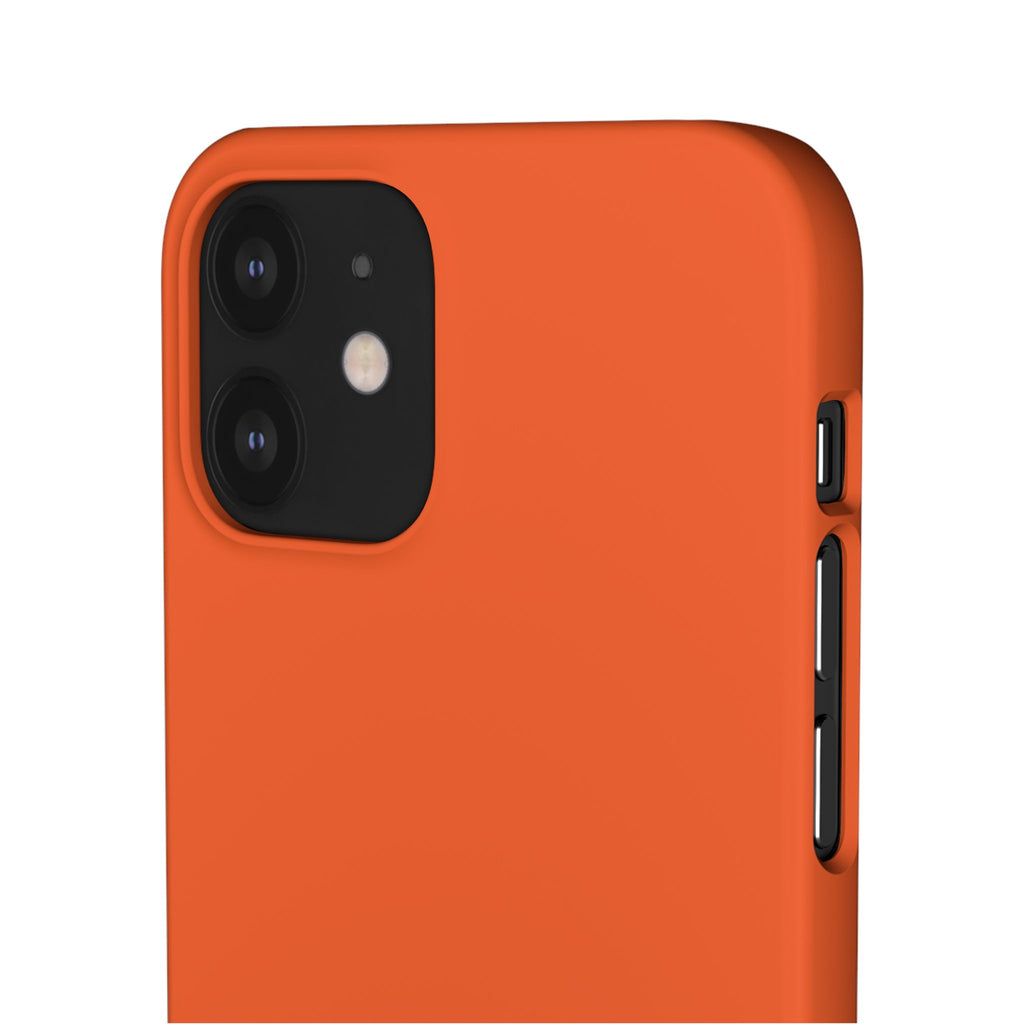 Orange Snap Phone Case
