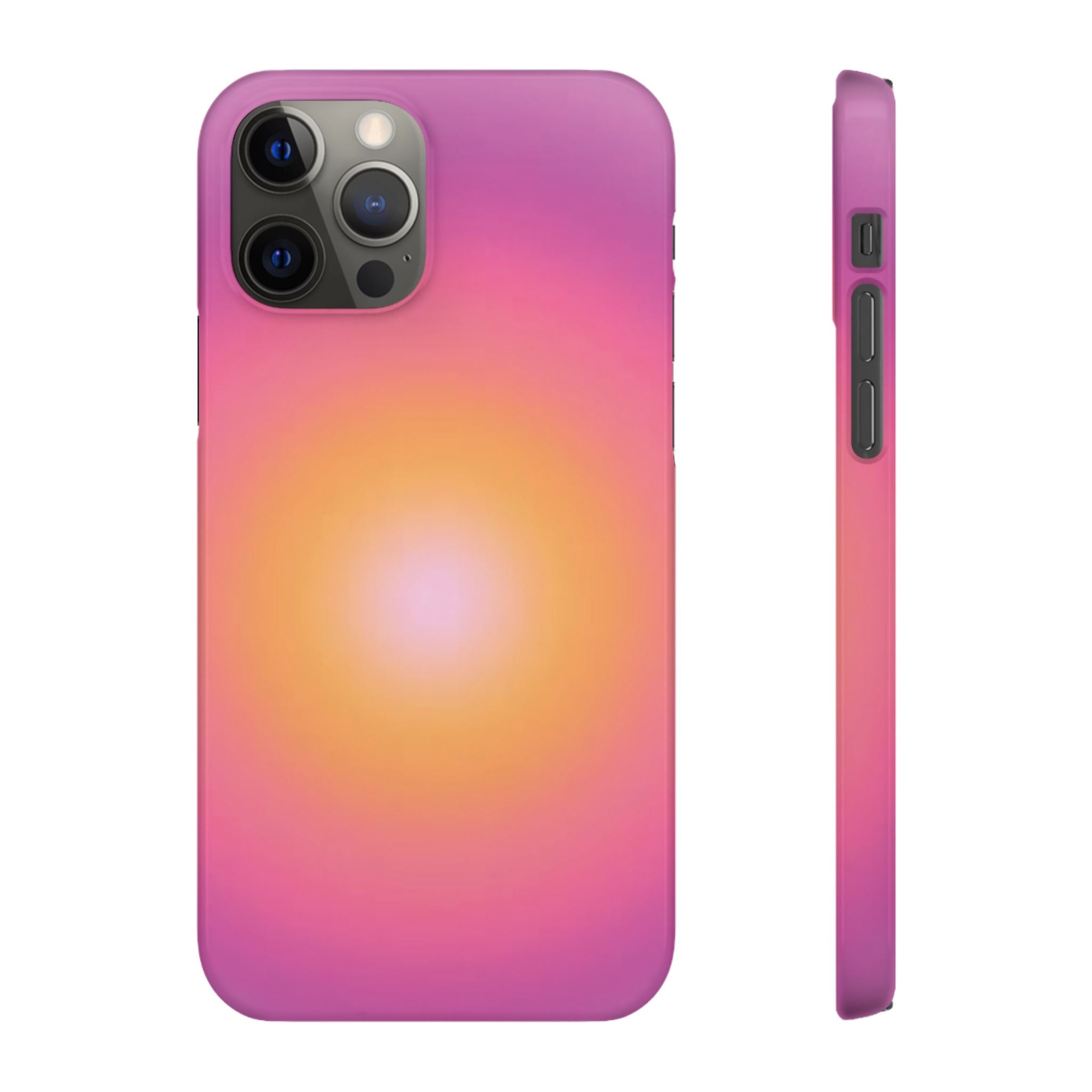 Sunburst Gradient Snap Phone Case