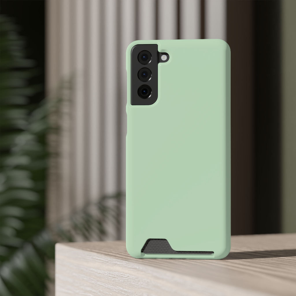 Mint Card-Holder Phone Case