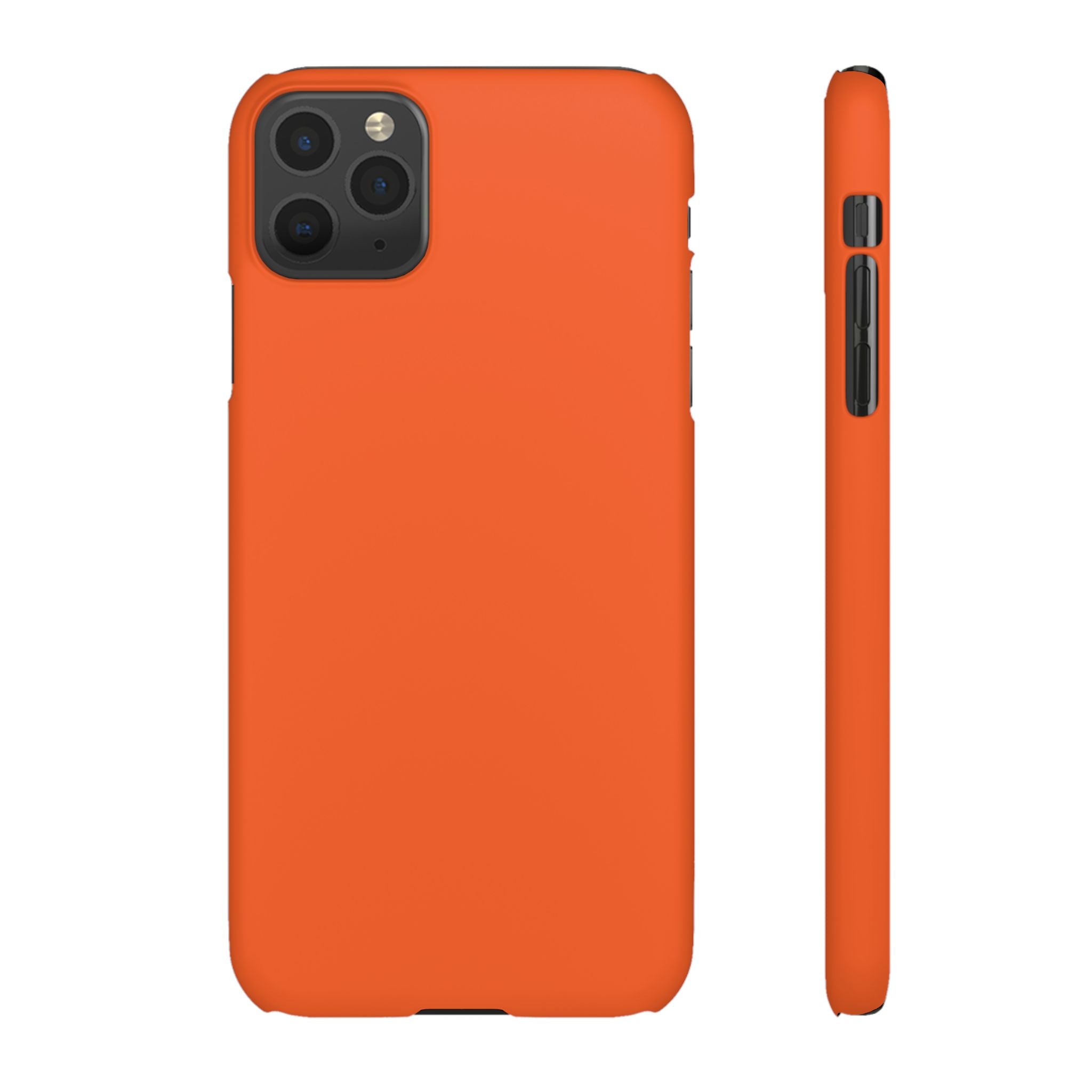 Orange Snap Phone Case