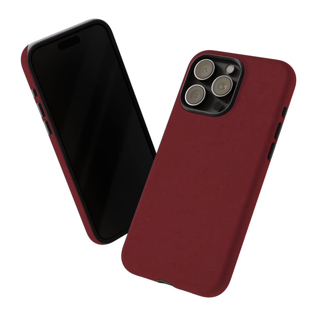 Dark Cherry Protective Phone Case