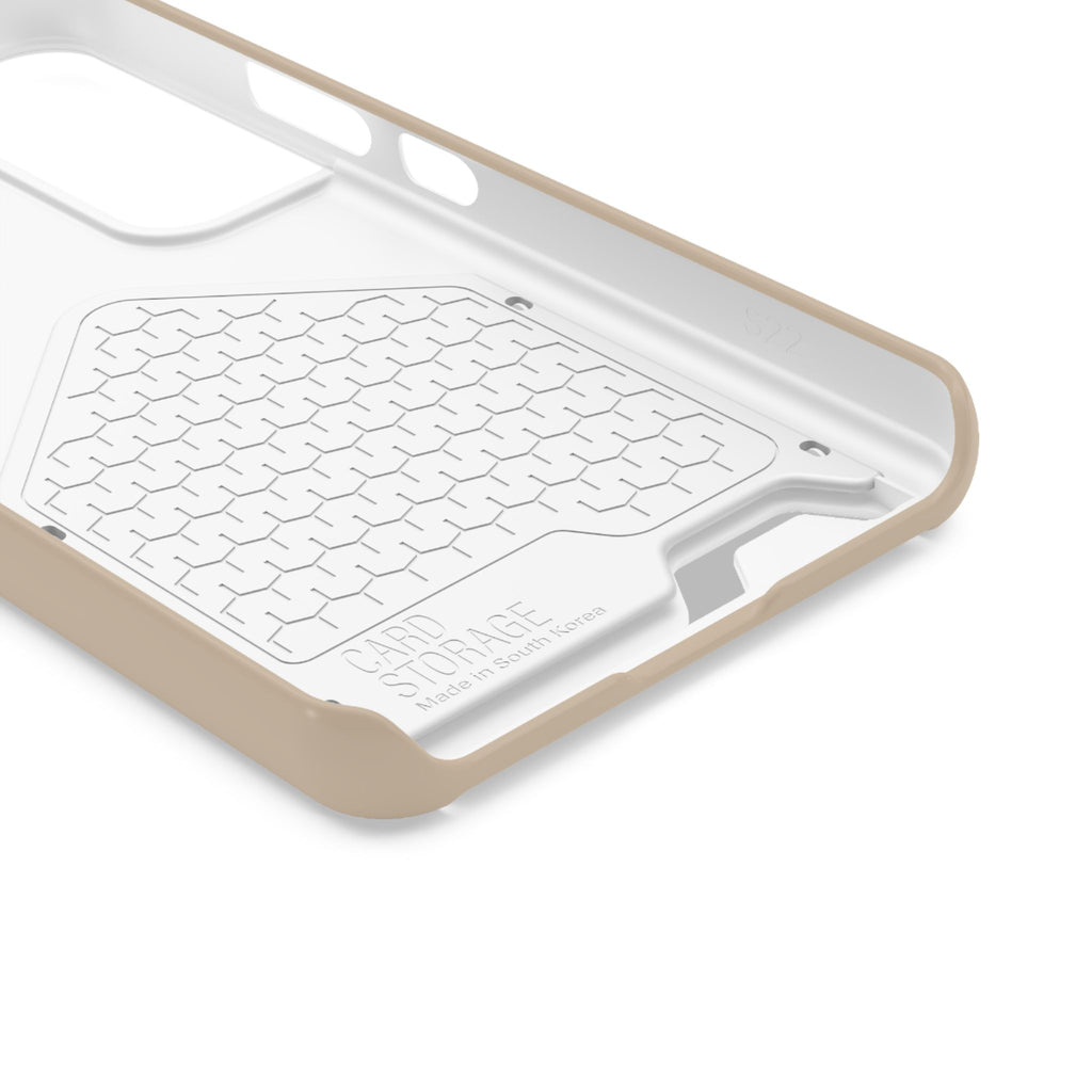 Beige Card-Holder Phone Case