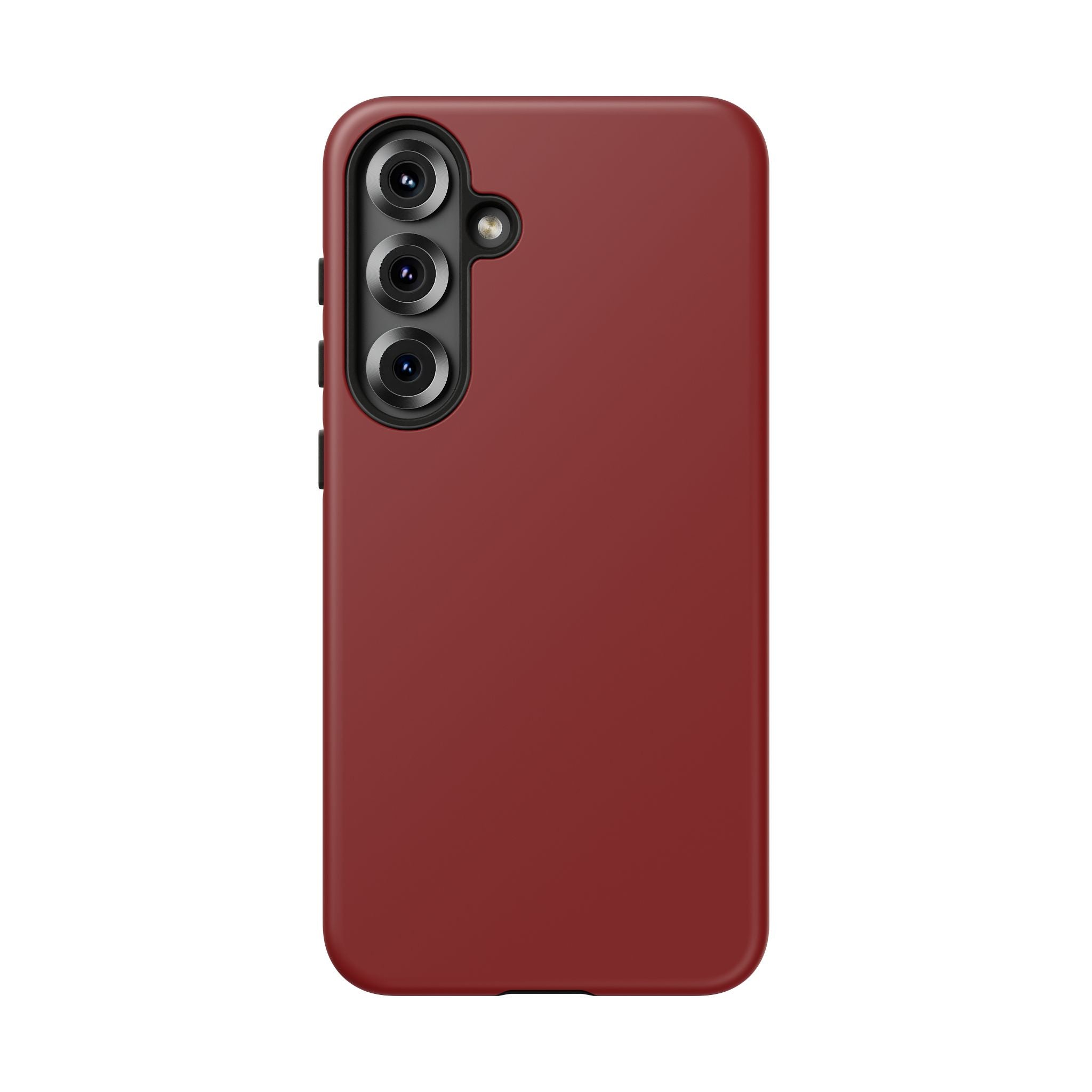 Dark Red Protective Phone Case
