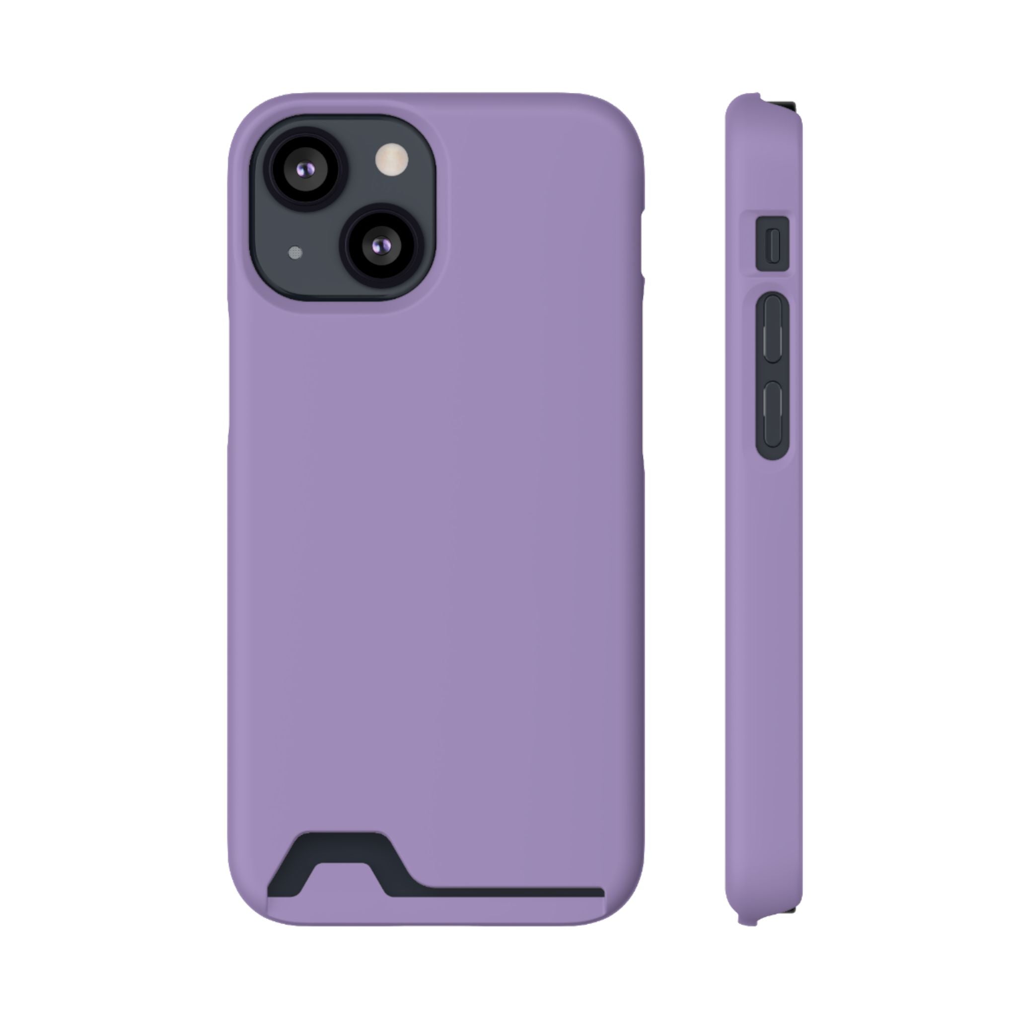 Lilac Card Holder Phone Case
