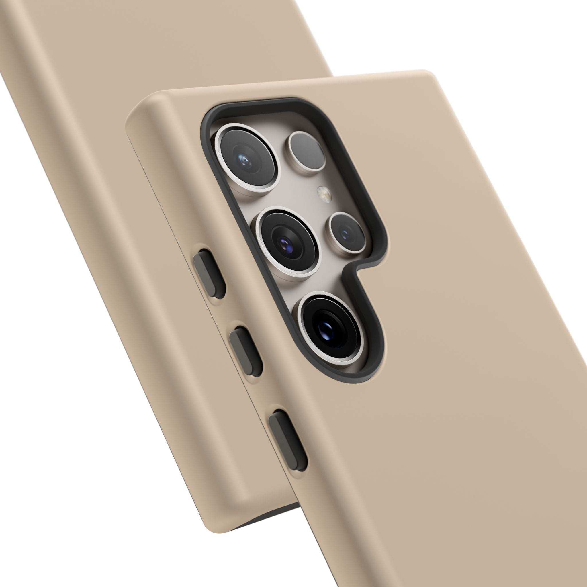 Beige Protective Phone Case