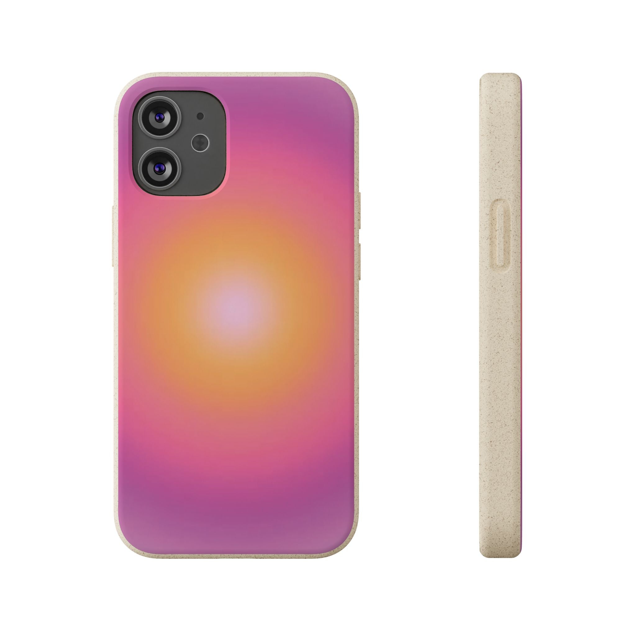 Sunset Glow Biodegradable Phone Case -  Eco-Friendly Cover