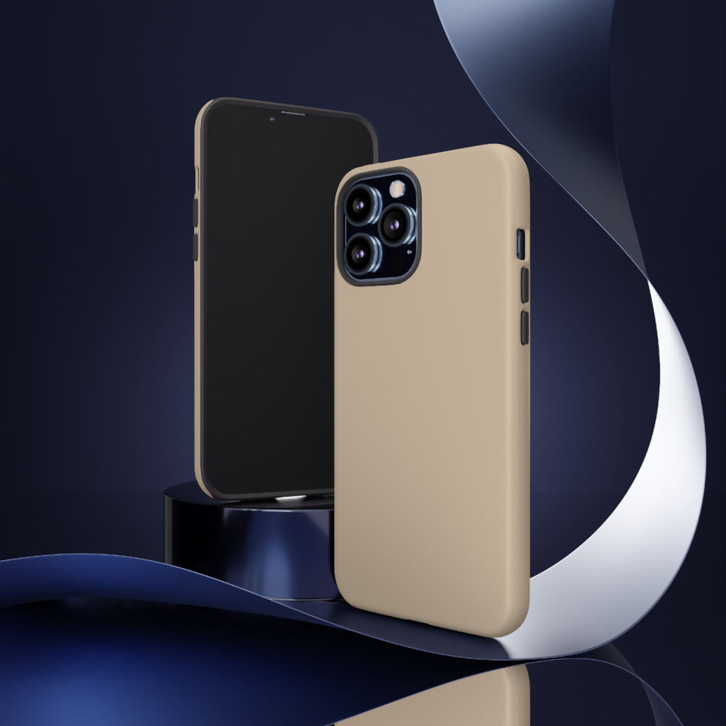 Beige Protective Phone Case