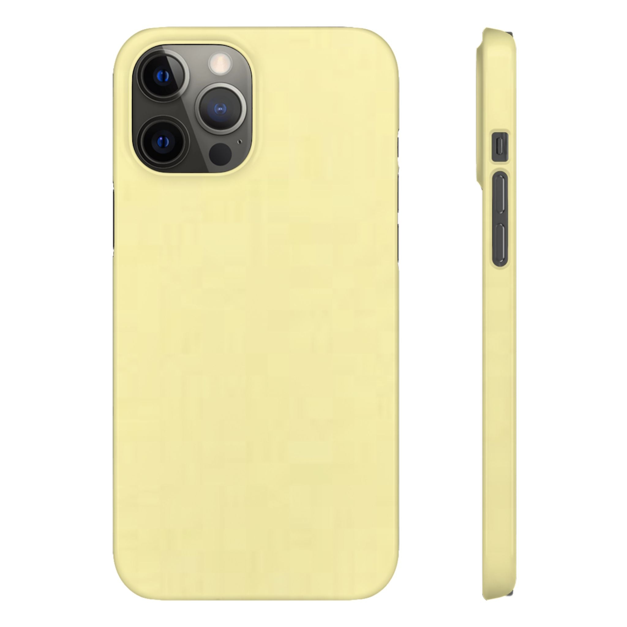 Pale Yellow Snap Phone Case