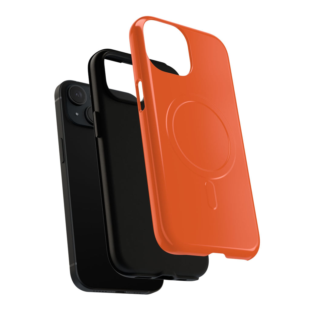 Orange MagSafe Protective Phone Case
