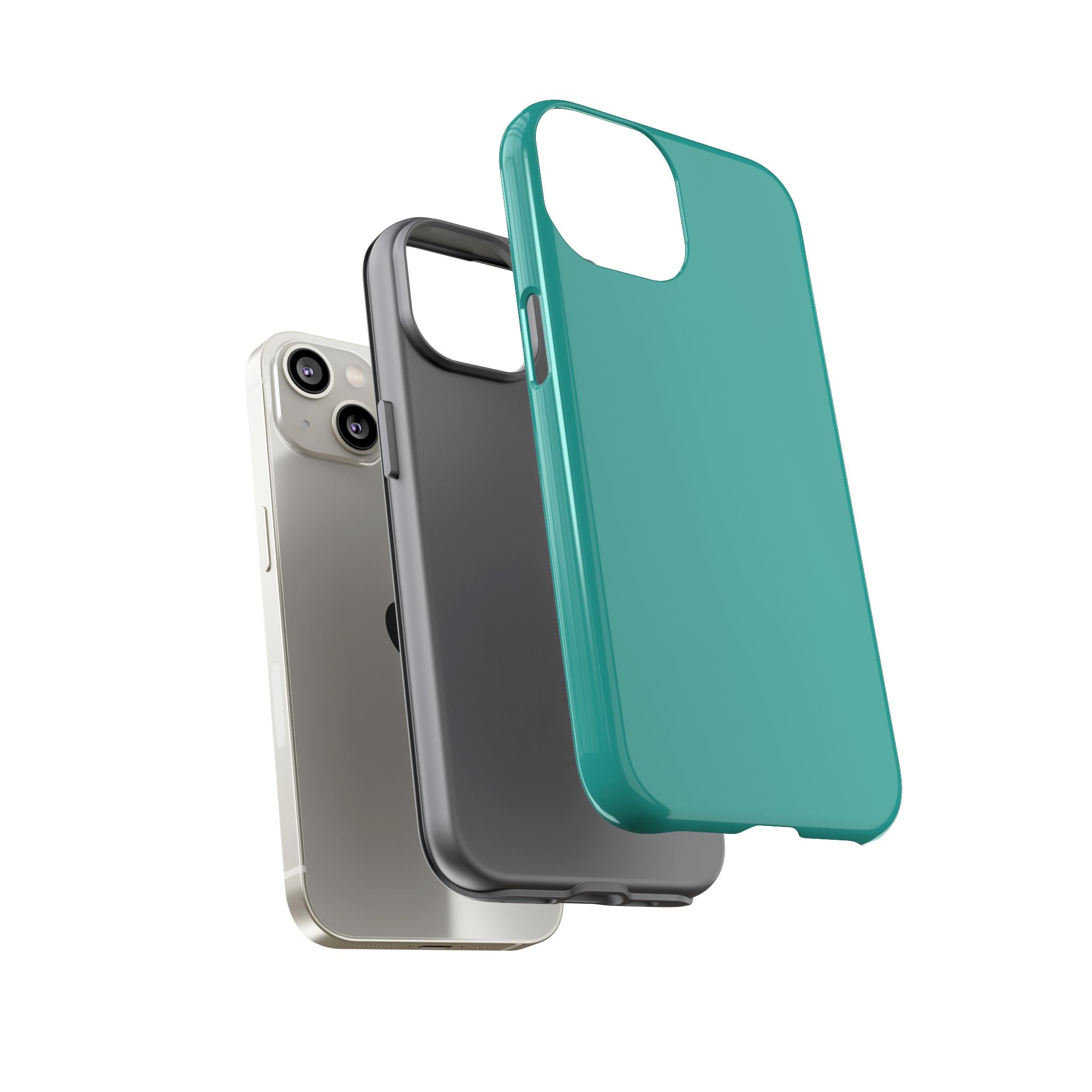 Teal Protective Phone Case