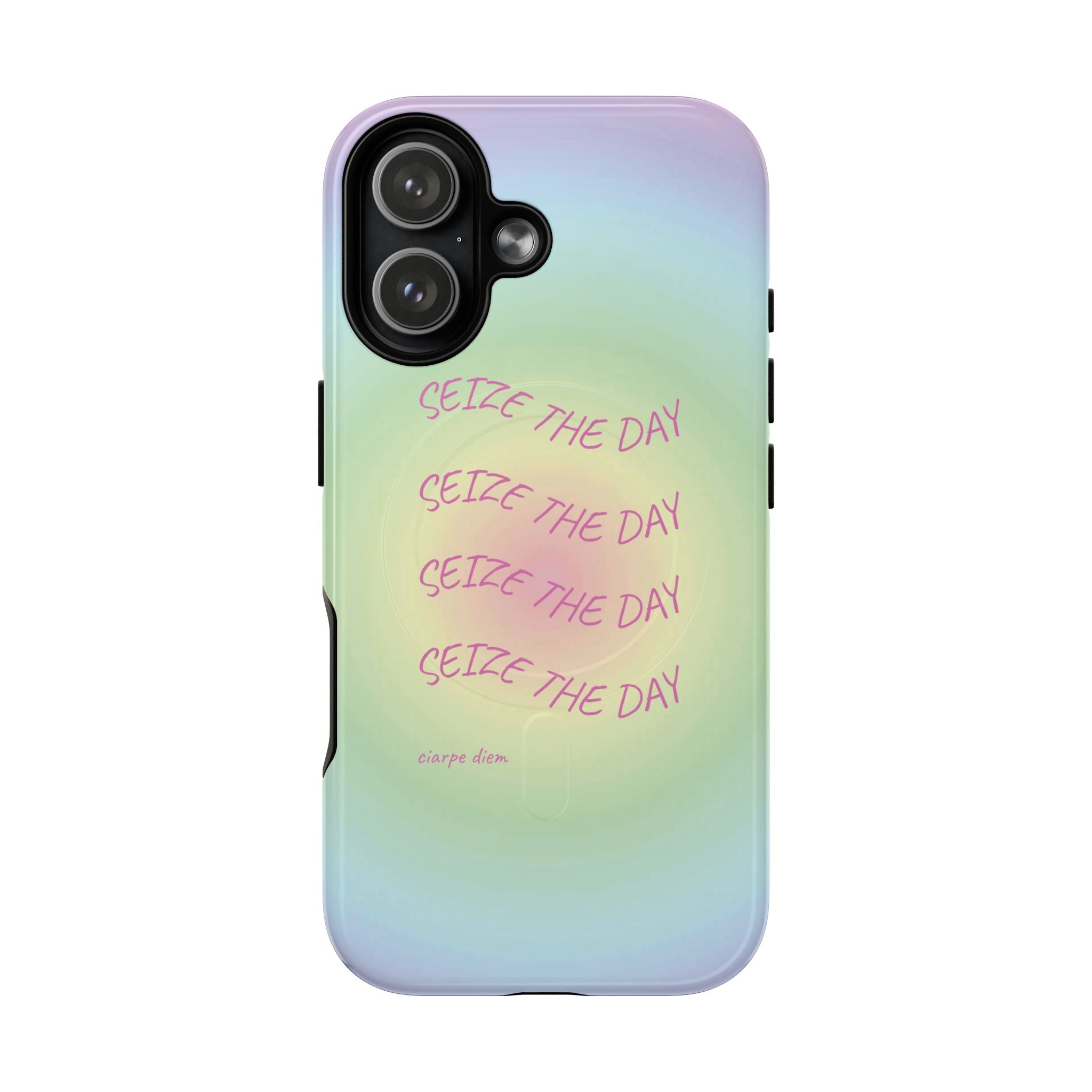 Bermuda Halo Seize The Day Gradient MagSafe Protective Phone Case