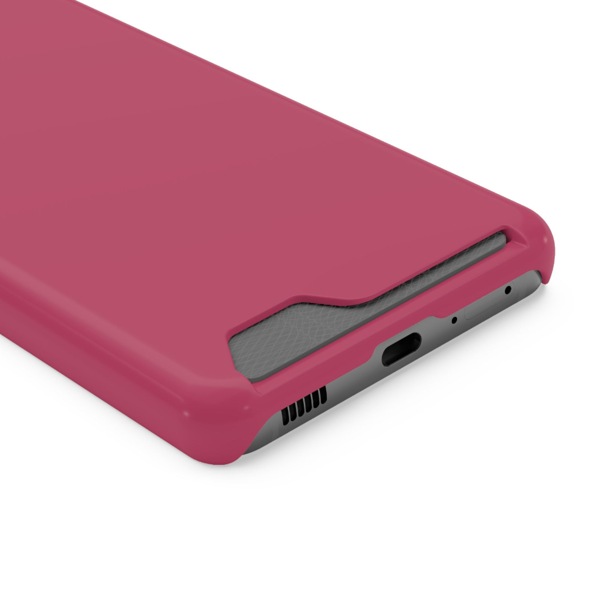 Raspberry Card Holder Phone Case
