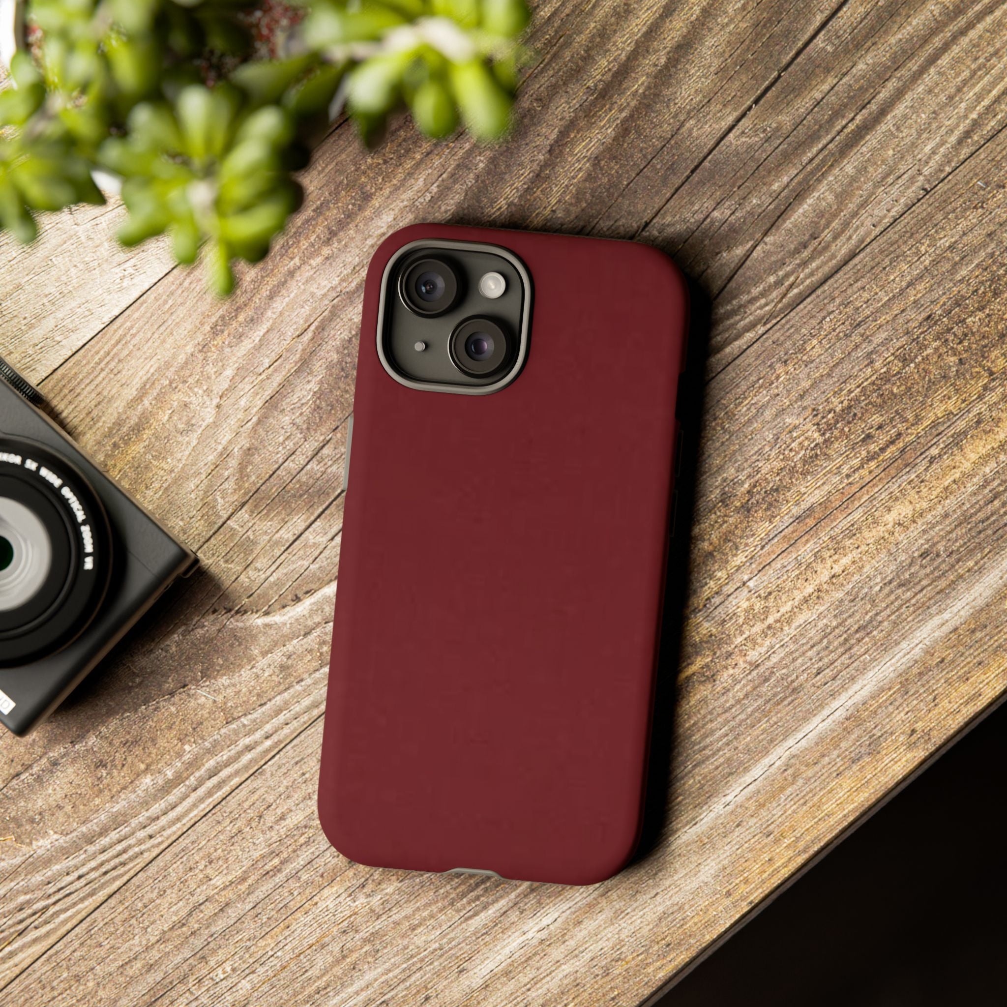 Dark Cherry Protective Phone Case