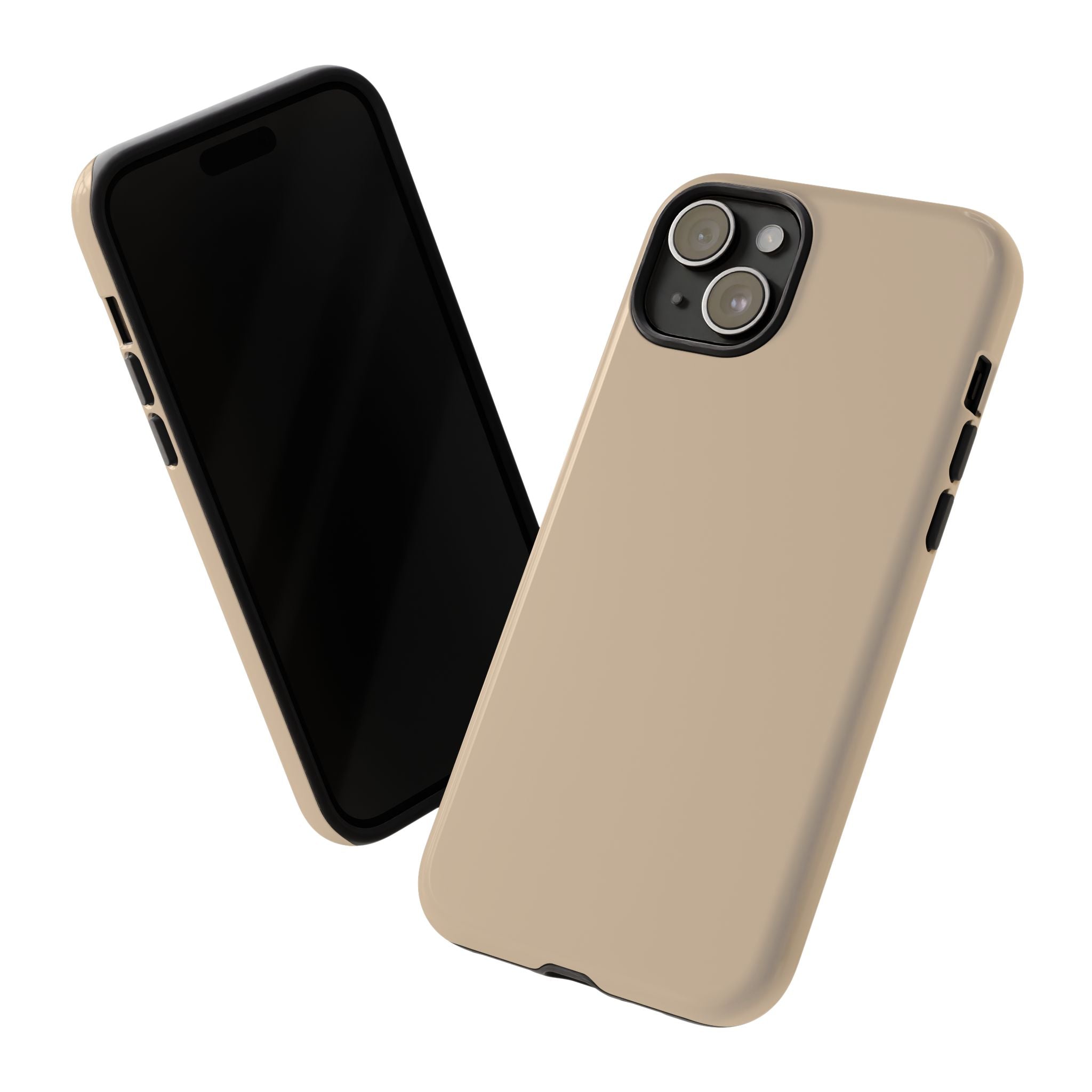 Beige Protective Phone Case