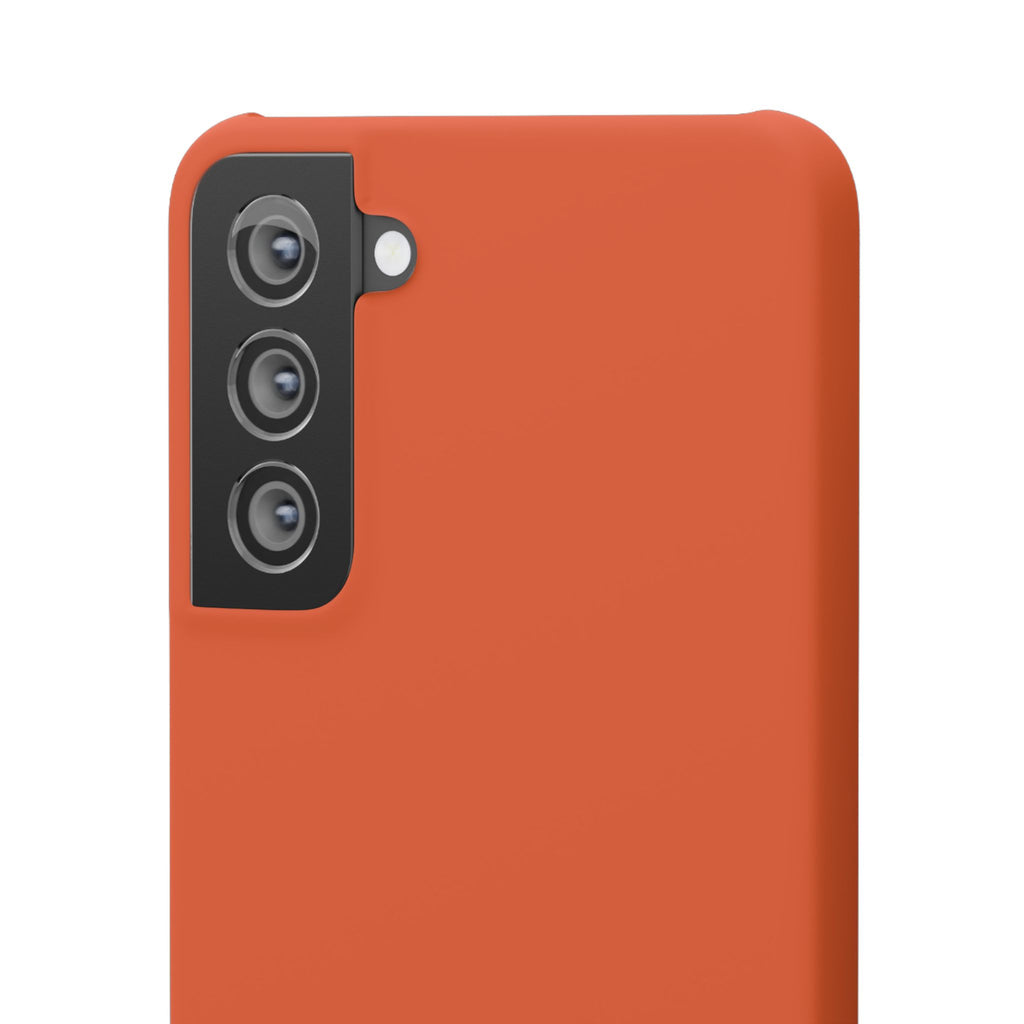 Orange Snap Phone Case
