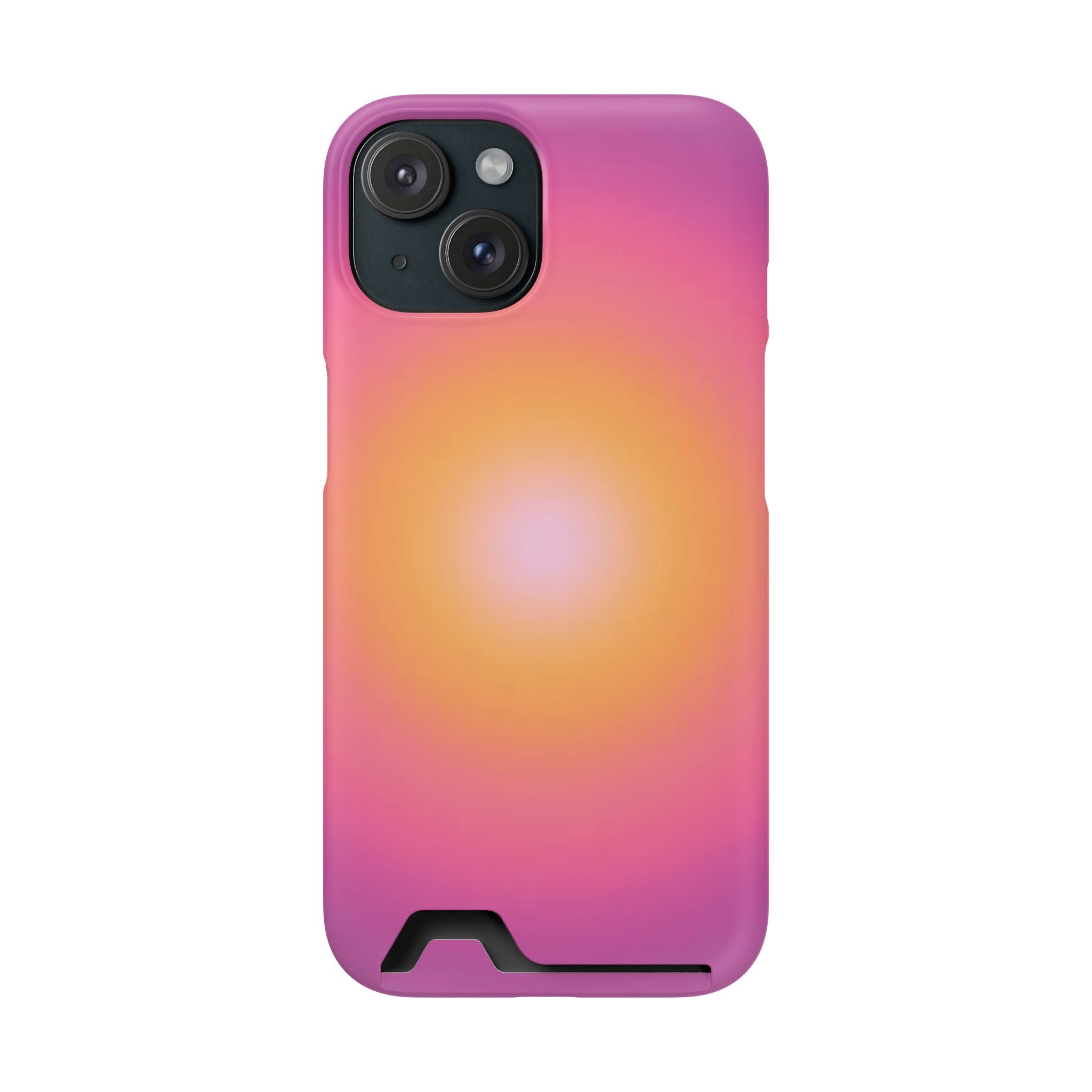 Sunset Gradient Phone Case with Card Holder
