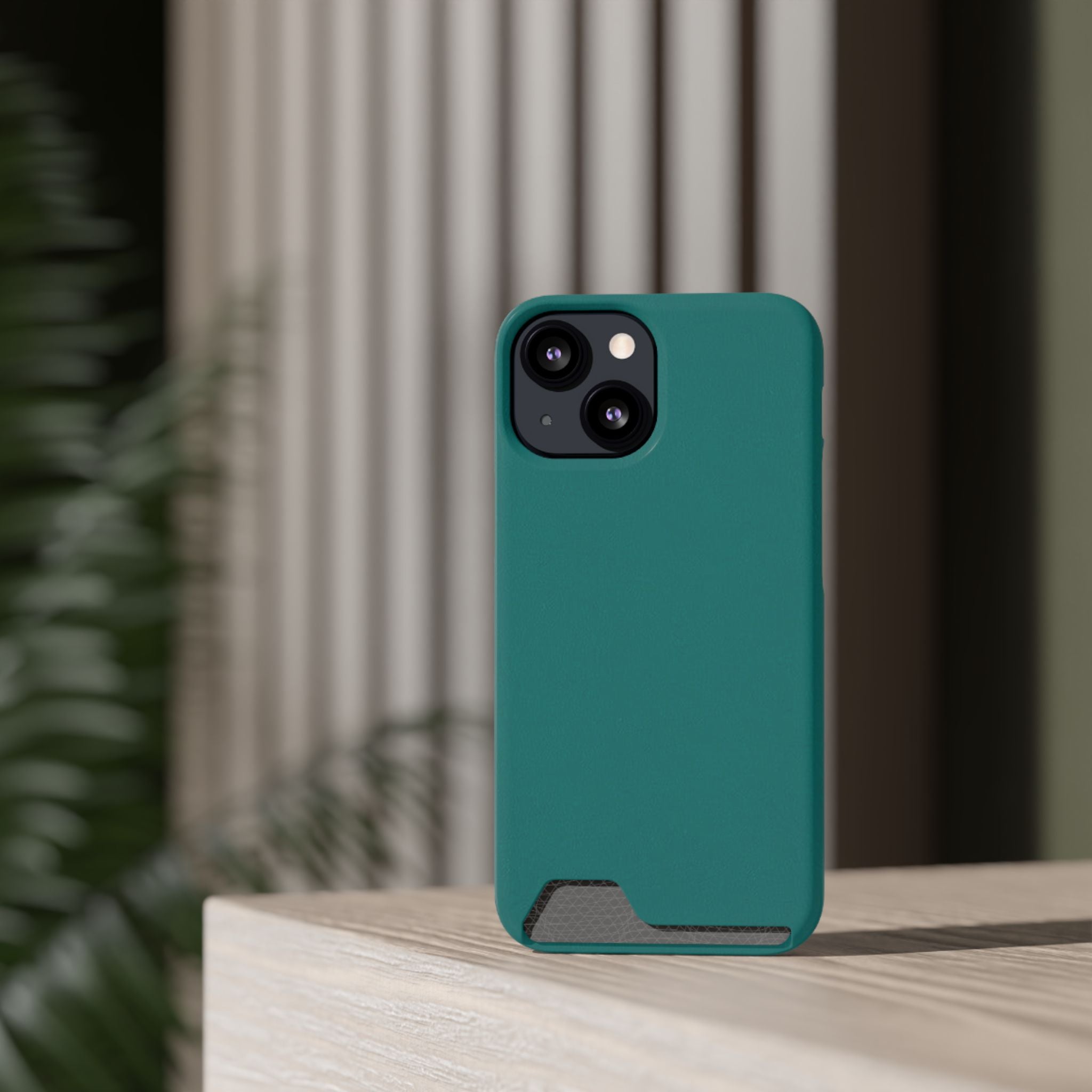 Sea Green Card Holder Phone Case