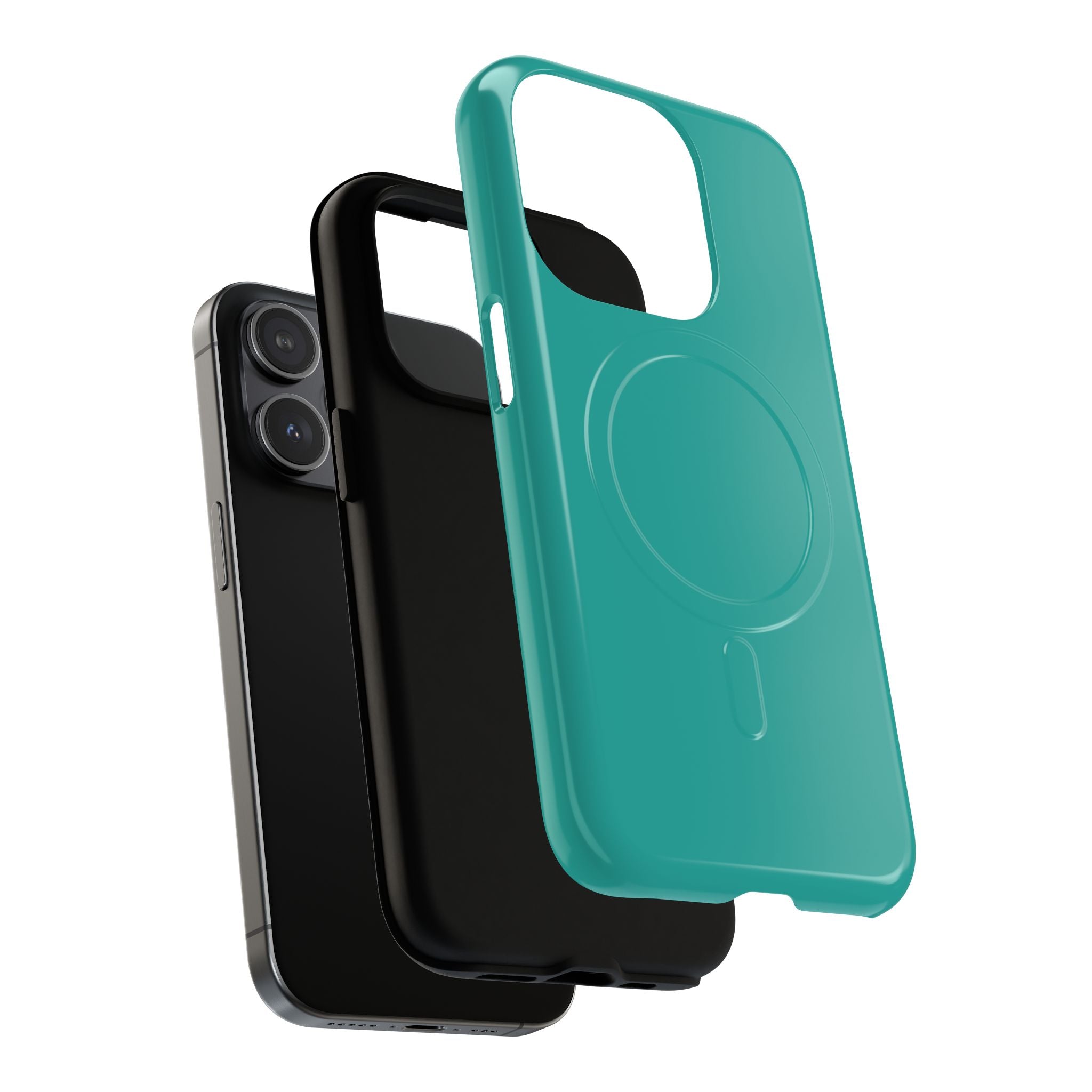 Teal MagSafe Protective Phone Case
