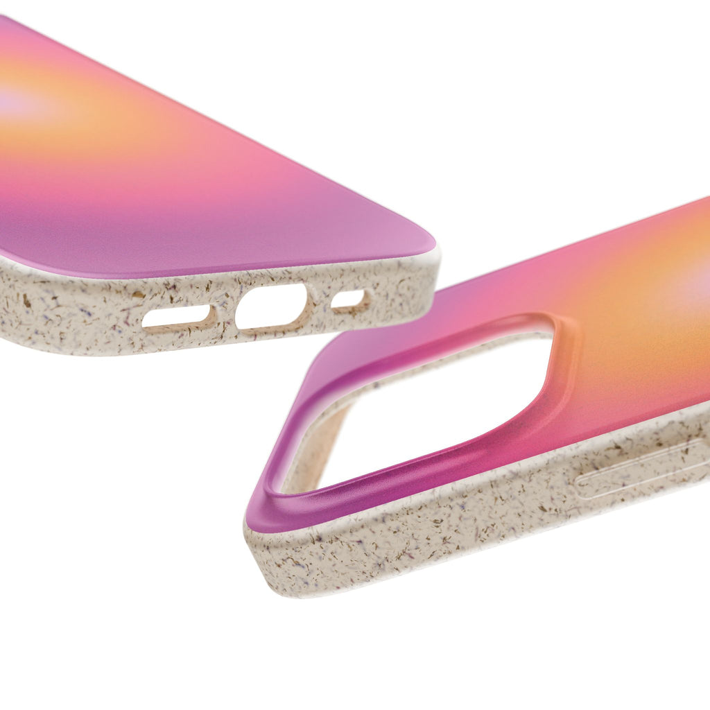 Sunset Glow Biodegradable Phone Case -  Eco-Friendly Cover
