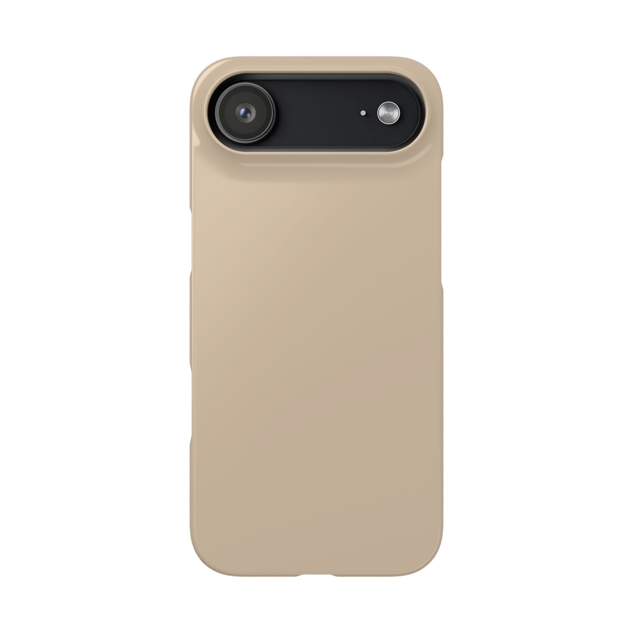 Beige Snap Phone Case