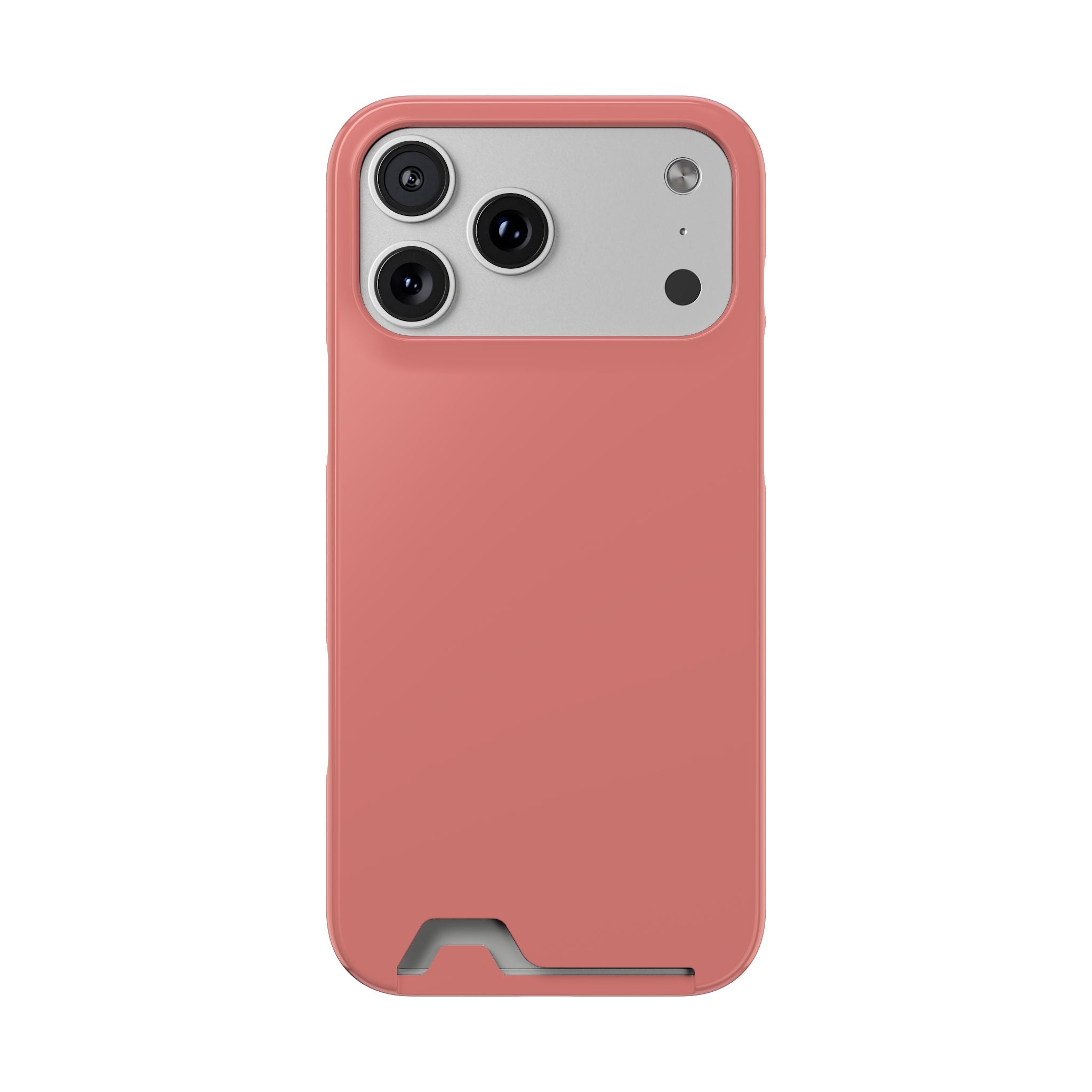 Frosty Pink Card Holder Phone Case