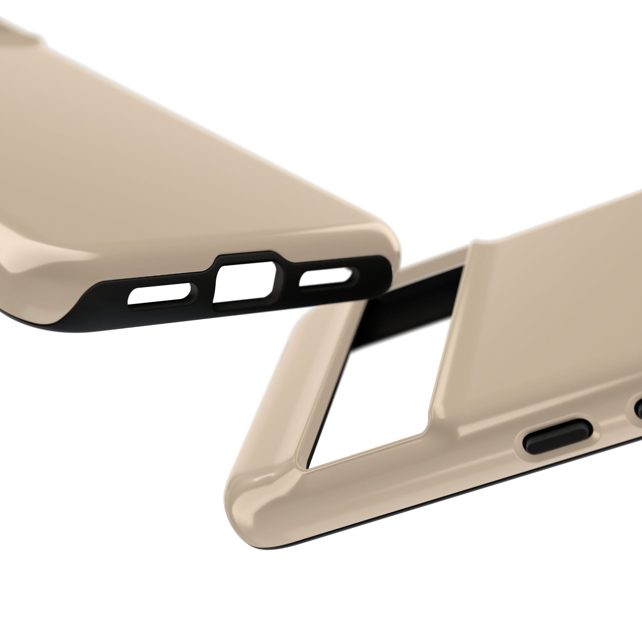 Beige Protective Phone Case