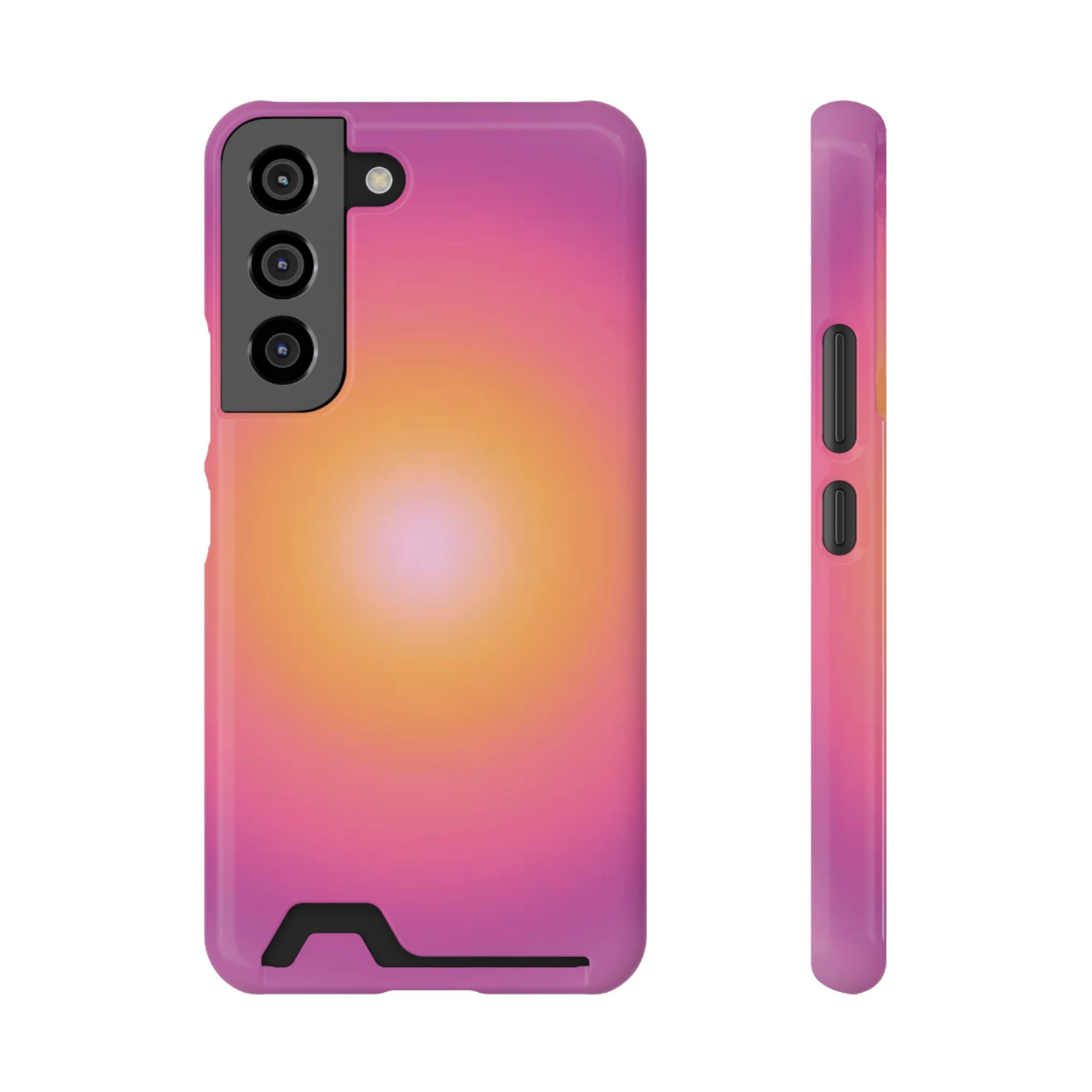 Sunset Gradient Phone Case with Card Holder