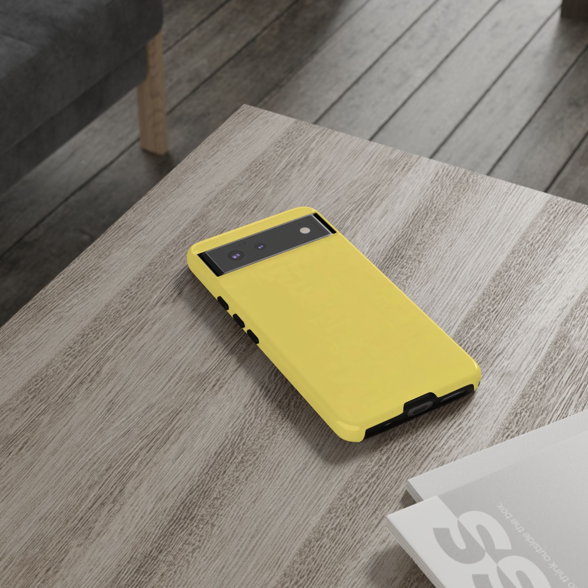 Yellow Protective Phone Case