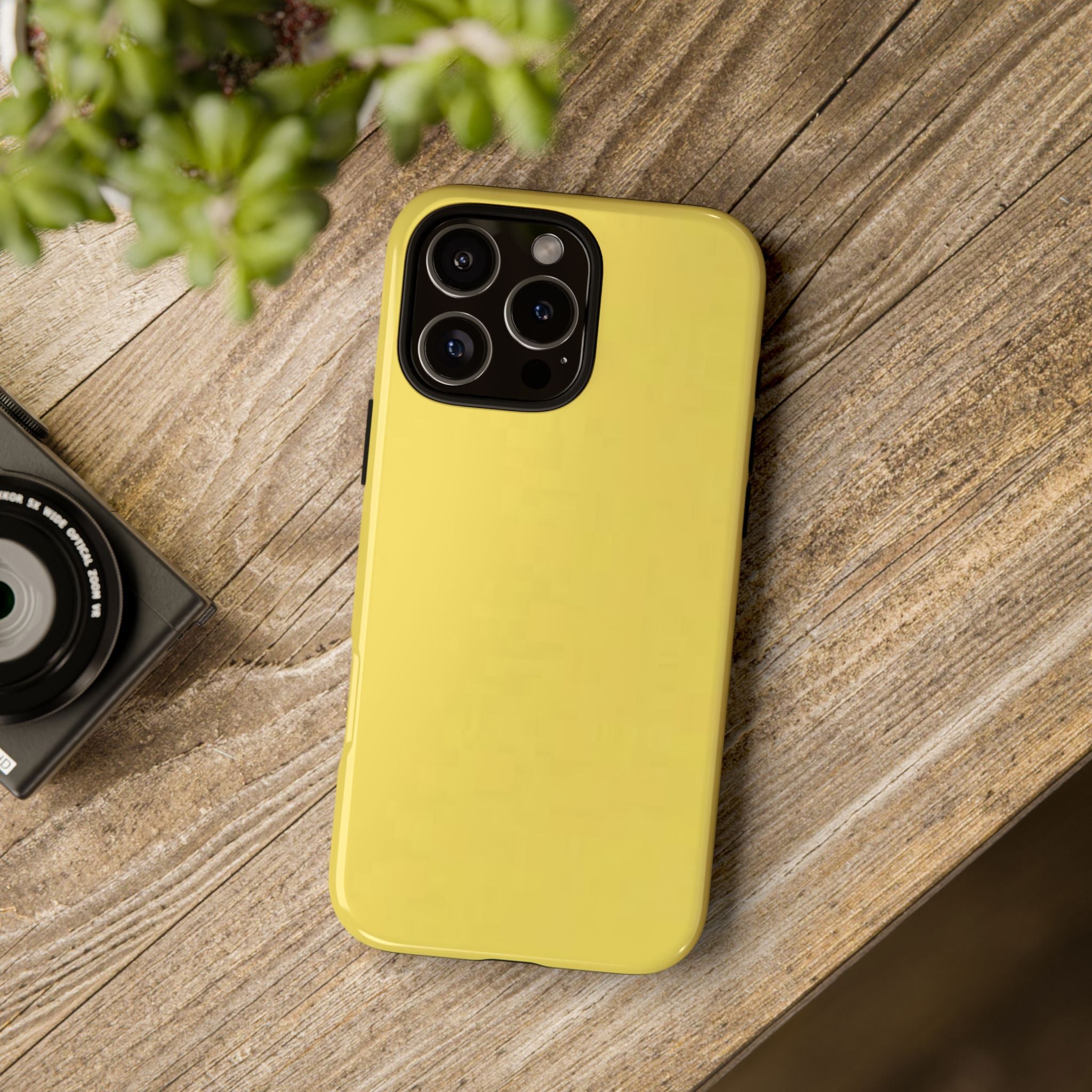 Yellow Protective Phone Case