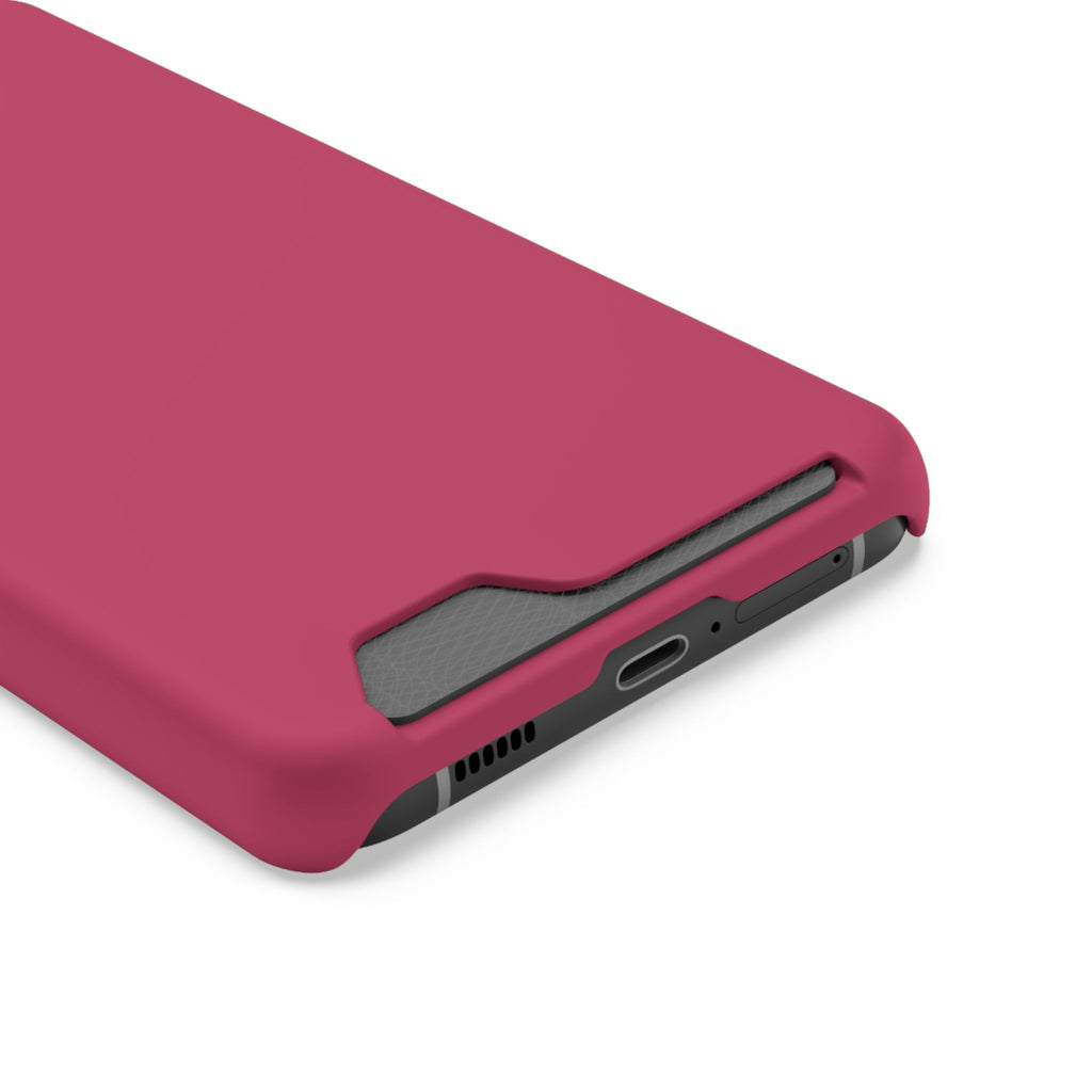 Raspberry Card Holder Phone Case
