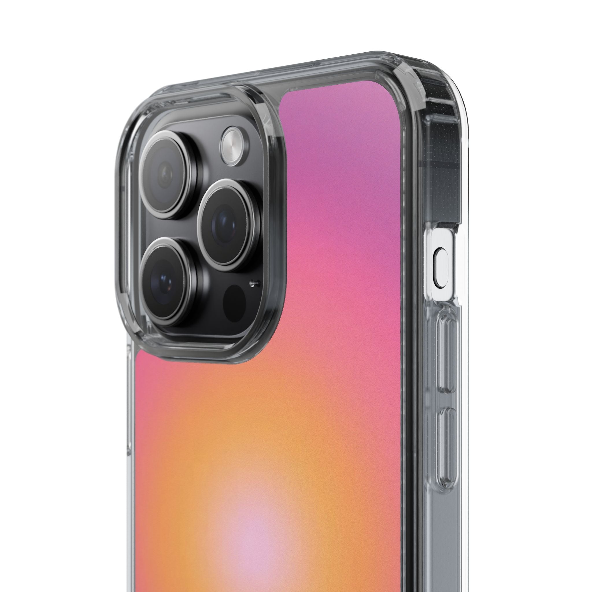 Sunset Gradient Clear Protective Cover
