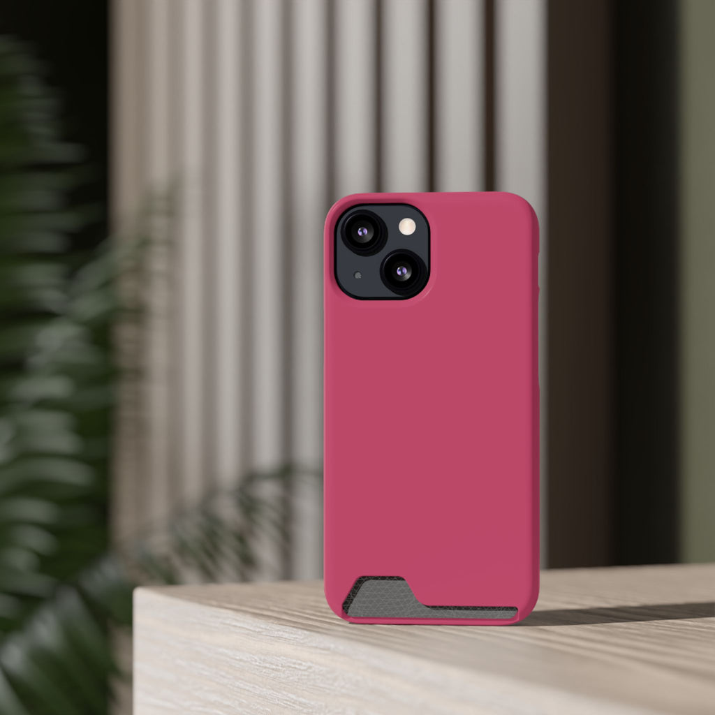 Raspberry Card Holder Phone Case