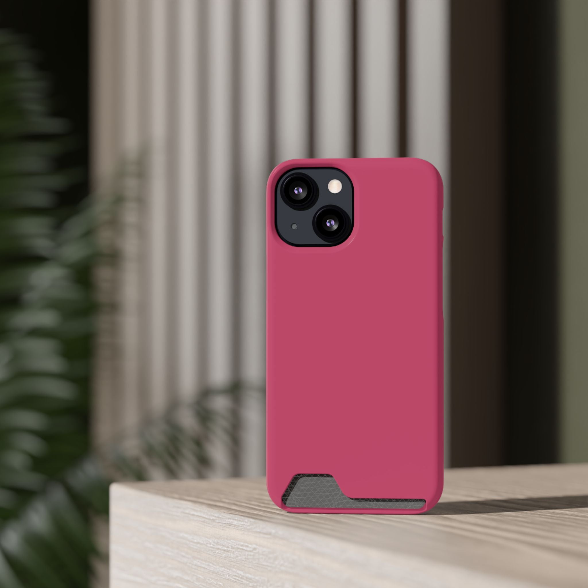Raspberry Card Holder Phone Case