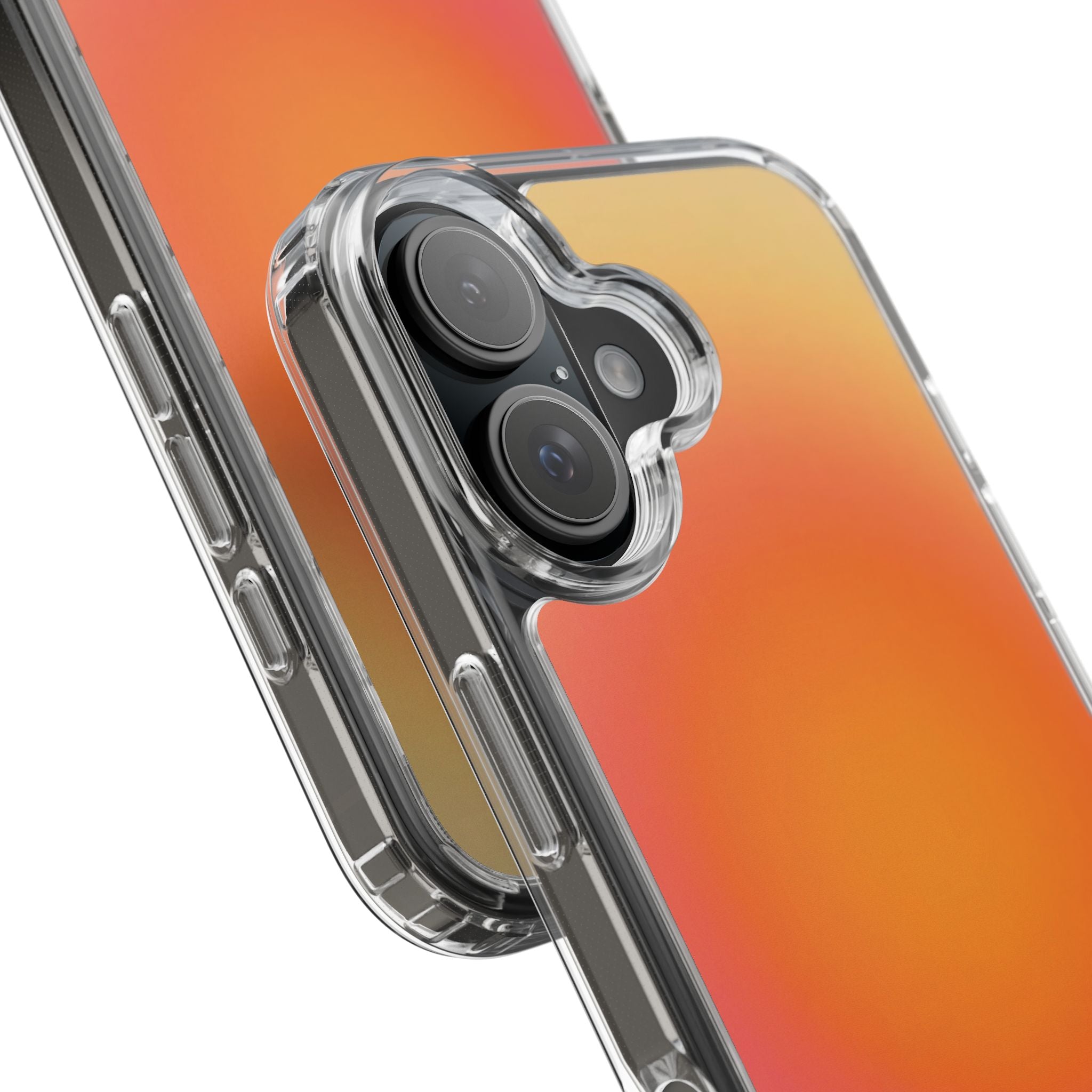 Clear Sunburst Protective Phone Case