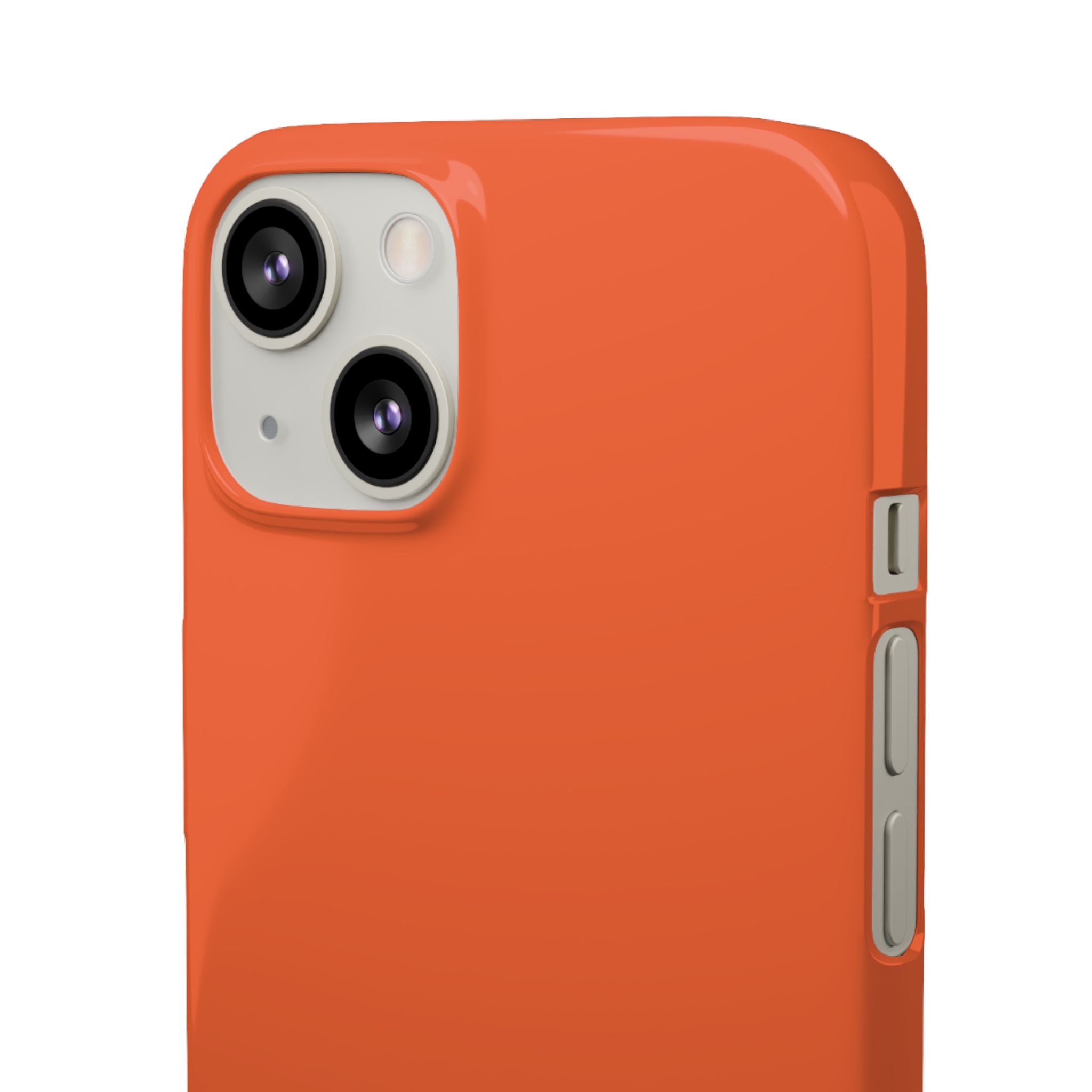Orange Snap Phone Case