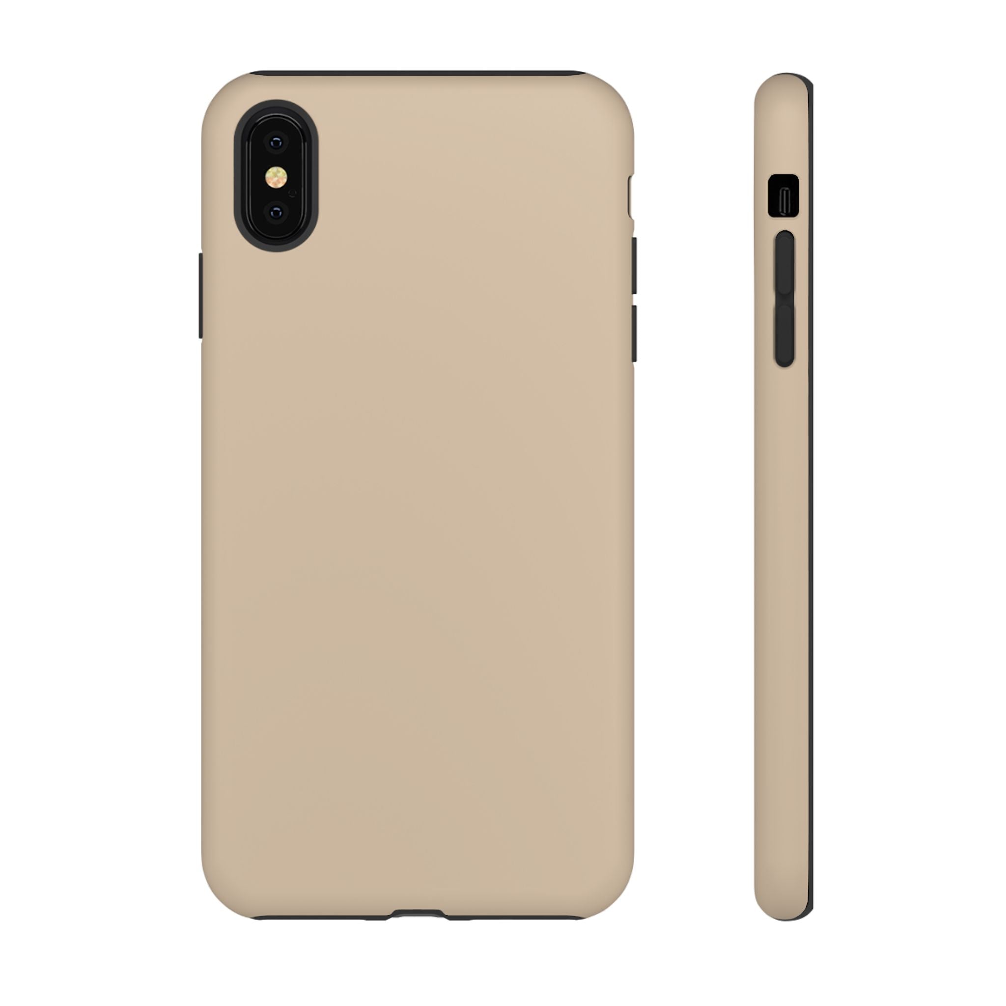 Beige Protective Phone Case