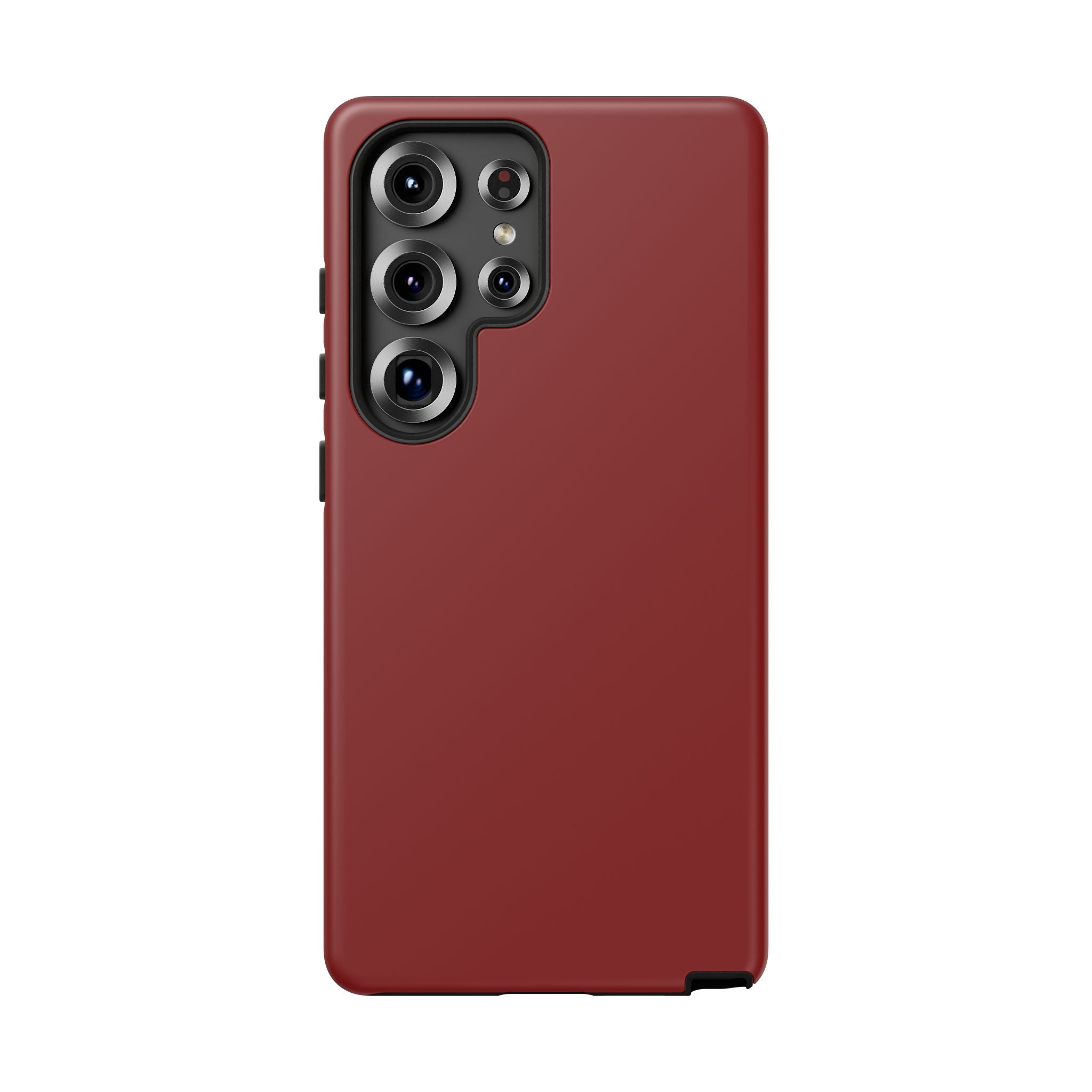 Dark Red Protective Phone Case