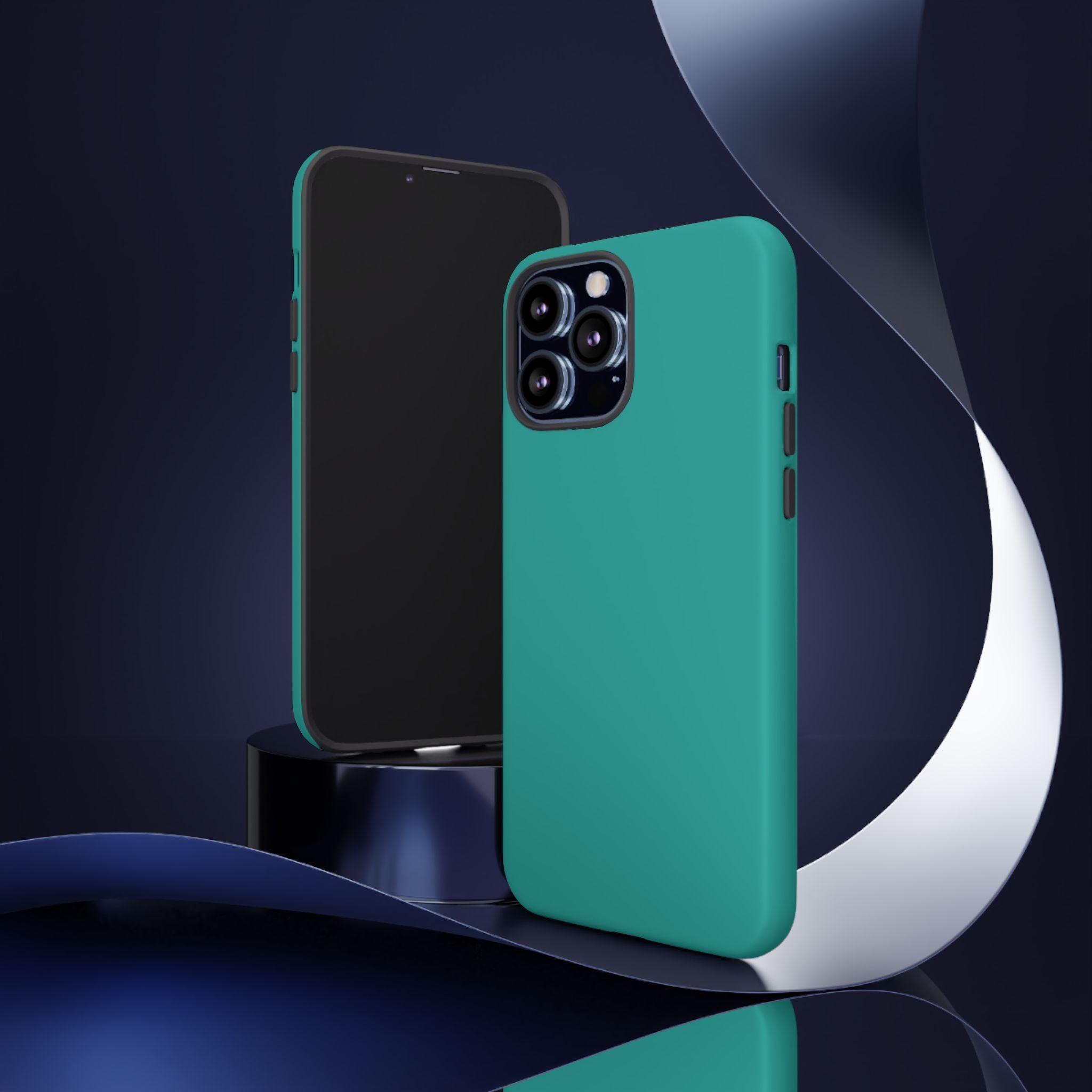 Teal Protective Phone Case