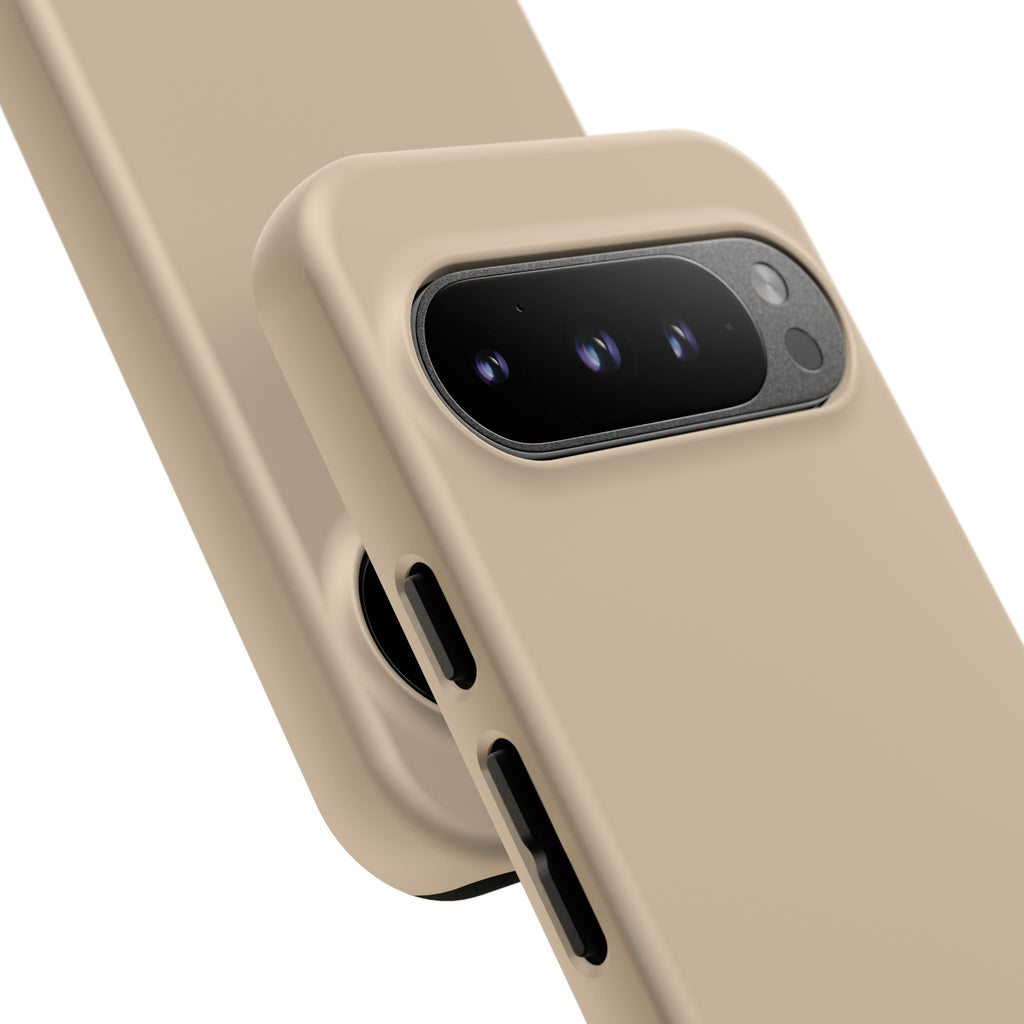 Beige Protective Phone Case