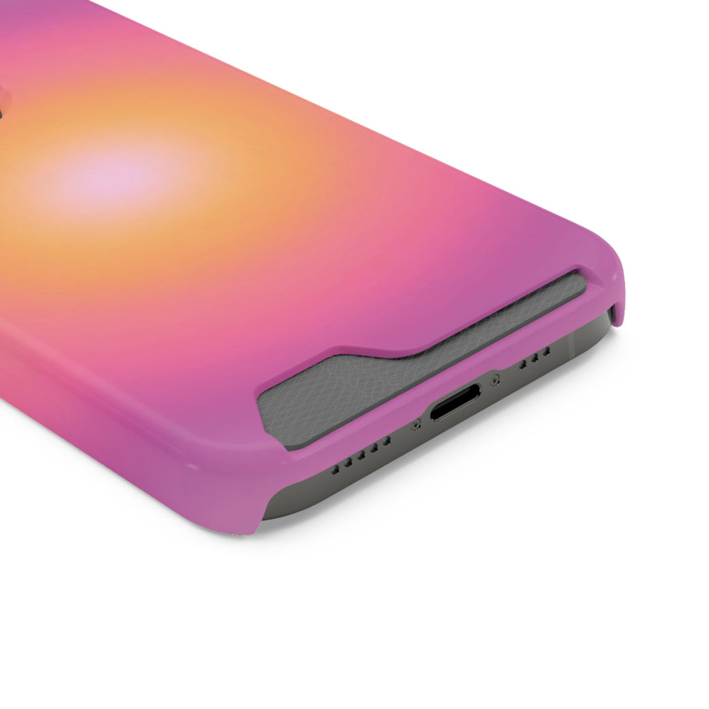 Sunset Gradient Phone Case with Card Holder