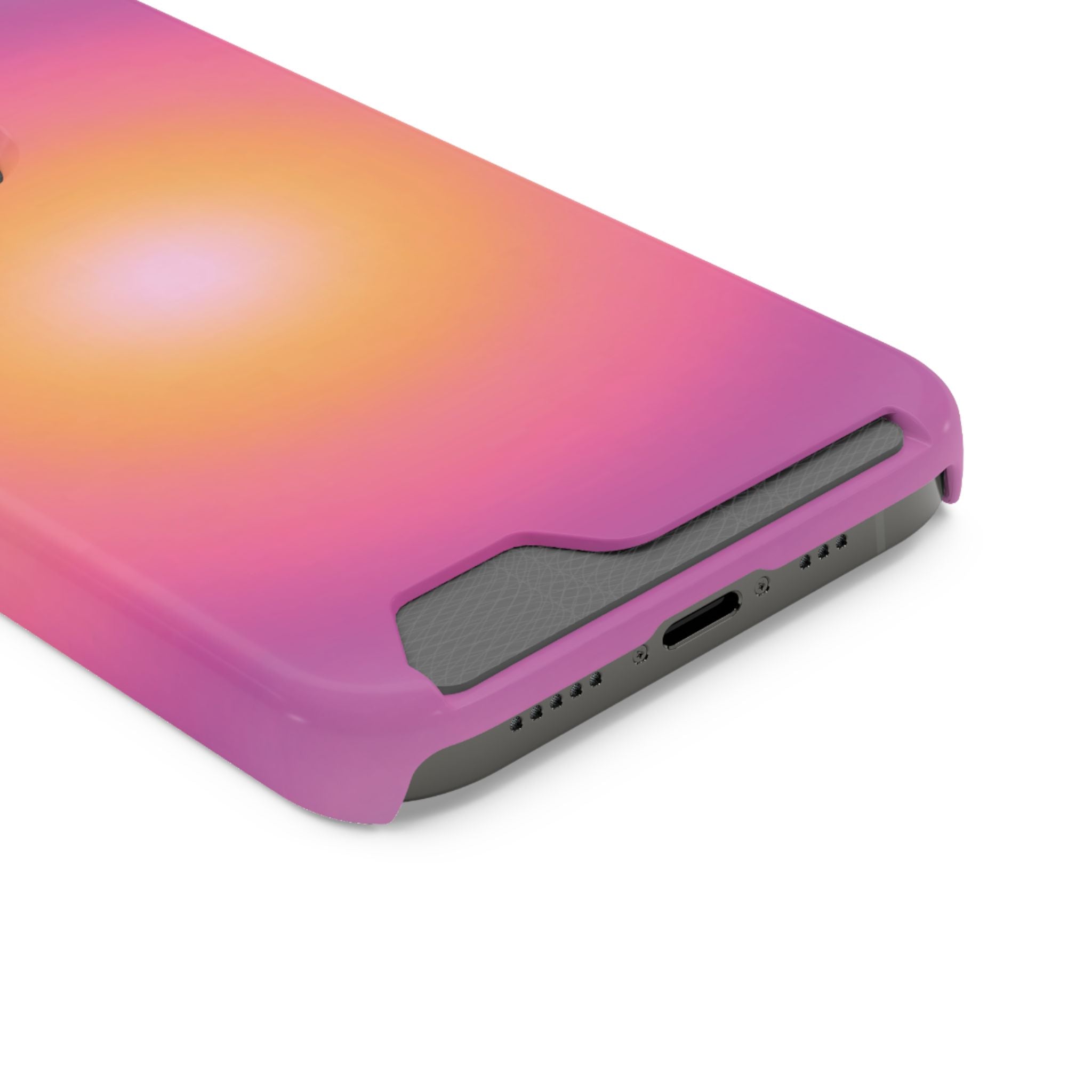 Sunset Gradient Phone Case with Card Holder