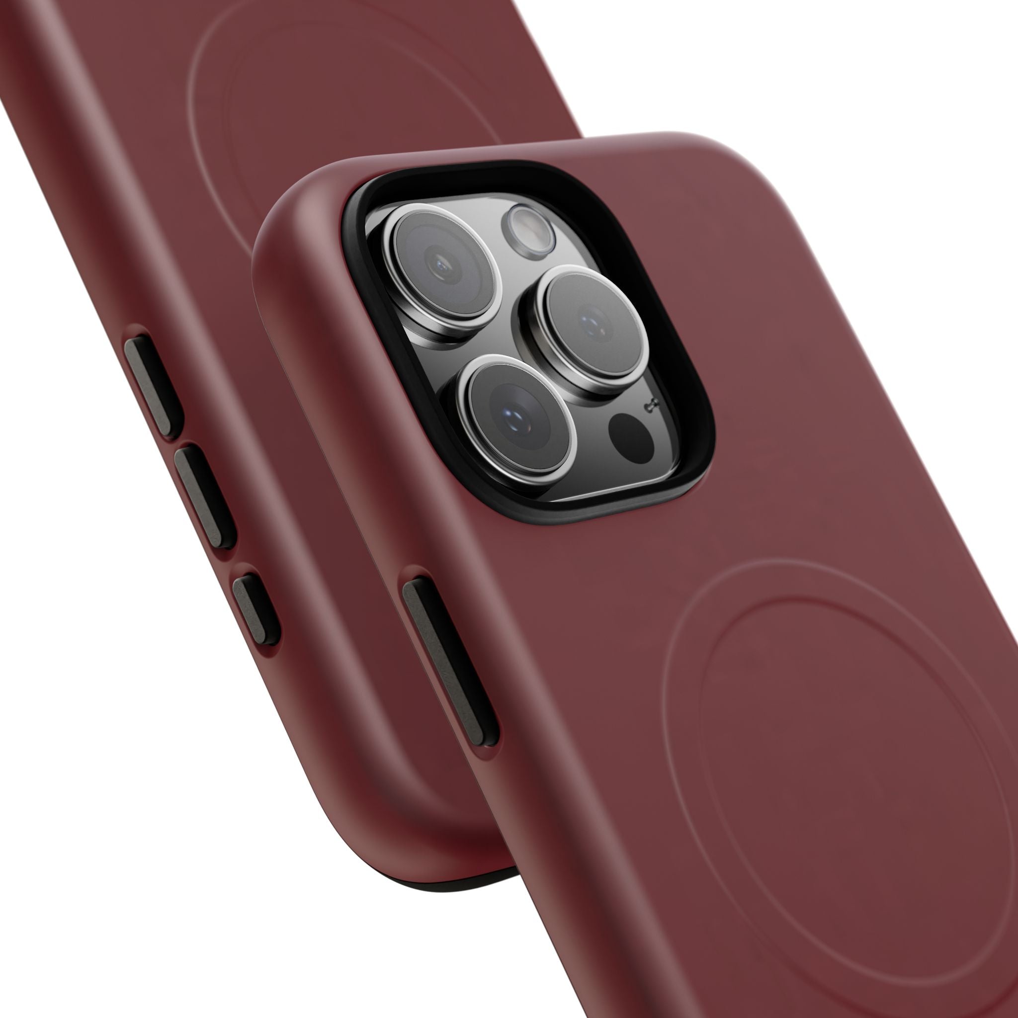 Dark Cherry MagSafe Protective Phone Case